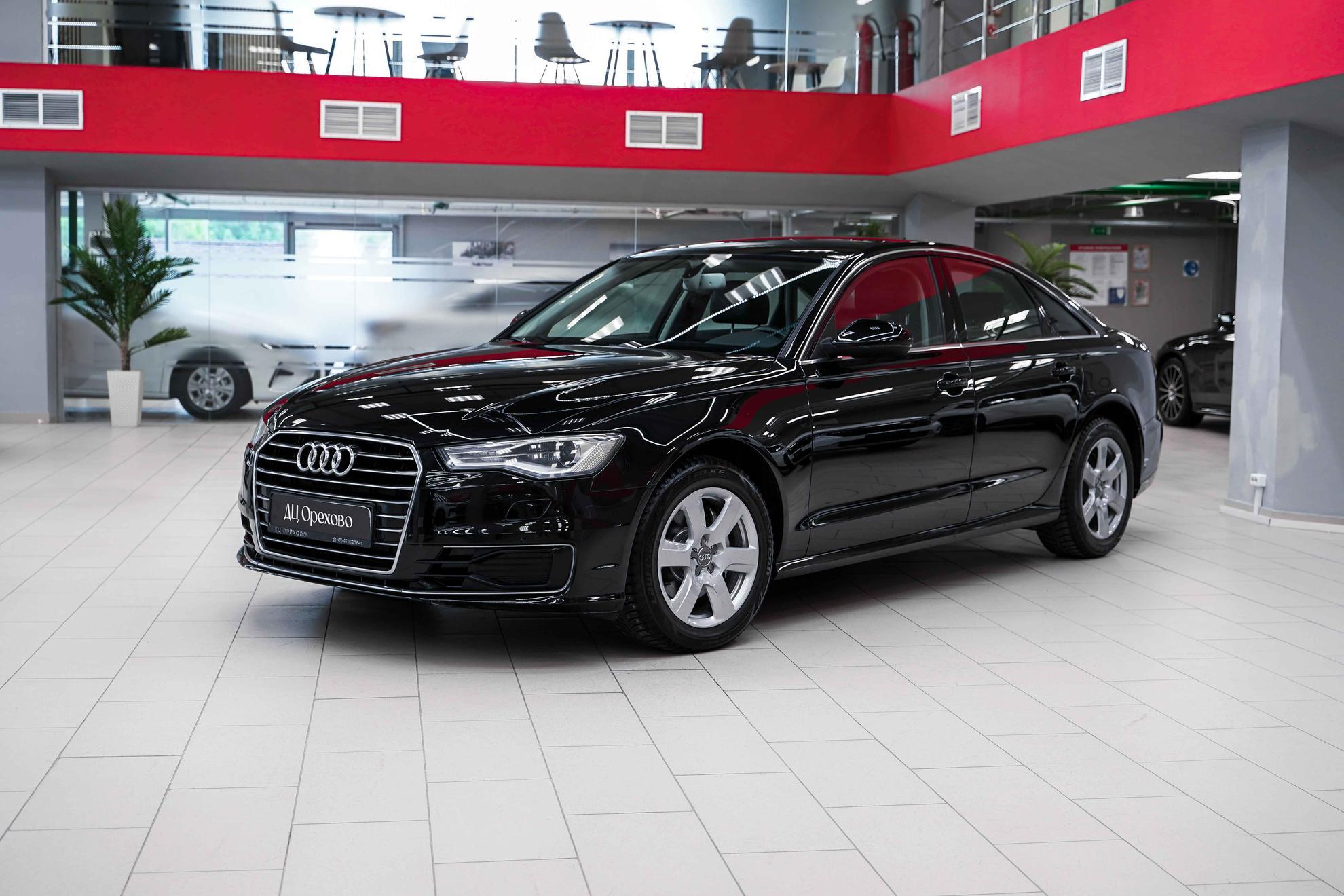 Audi A6 2015, черный, ДЦ Орехово