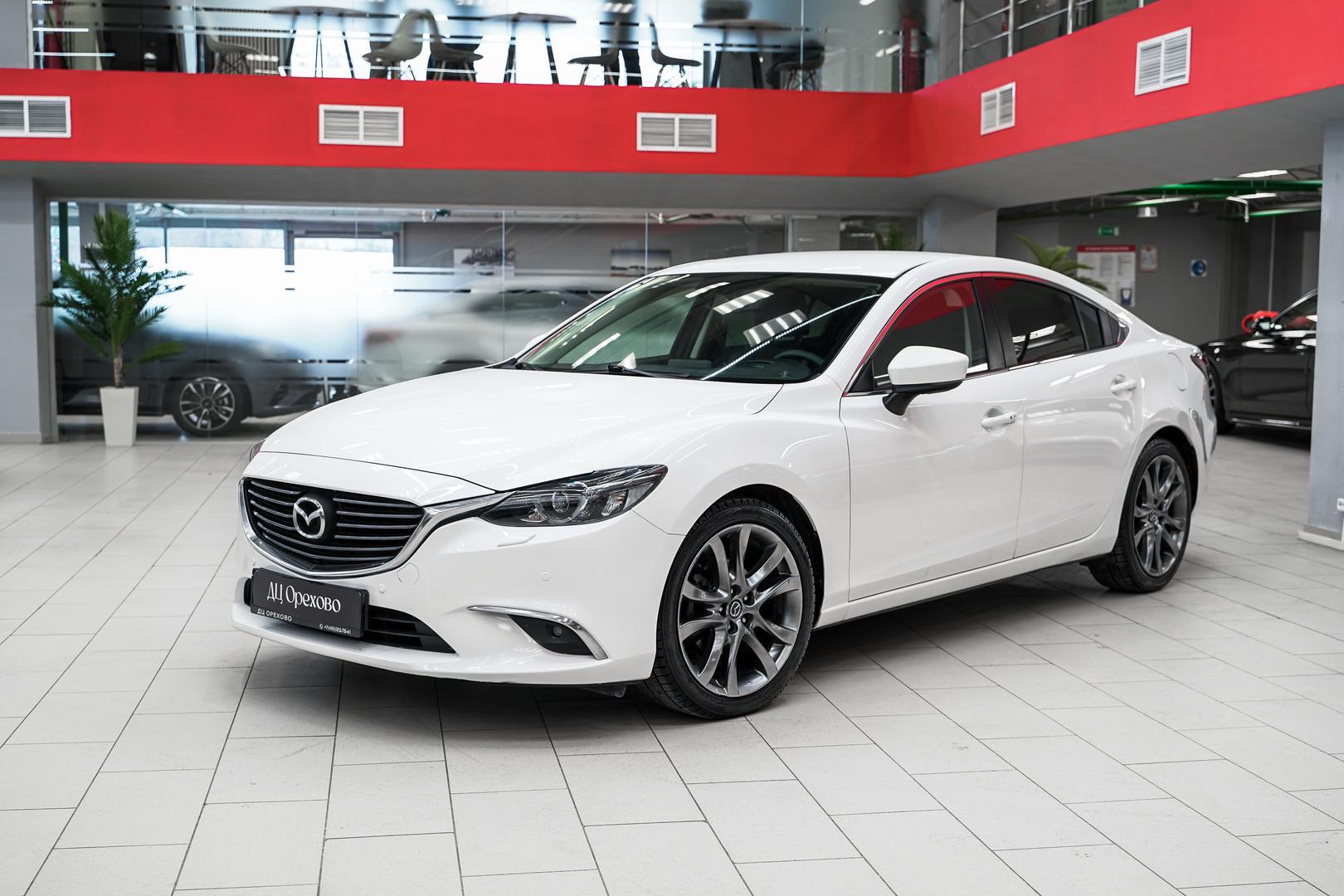 Mazda 6 2017, белый, ДЦ Орехово