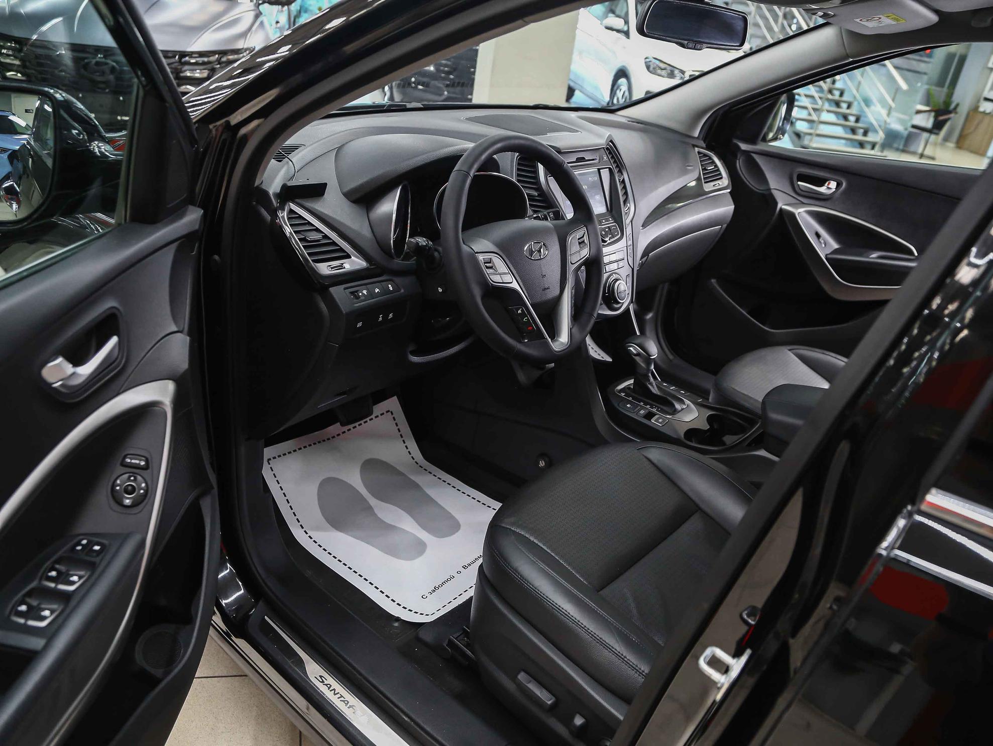 Hyundai Santa Fe 2014, черный, ДЦ Орехово