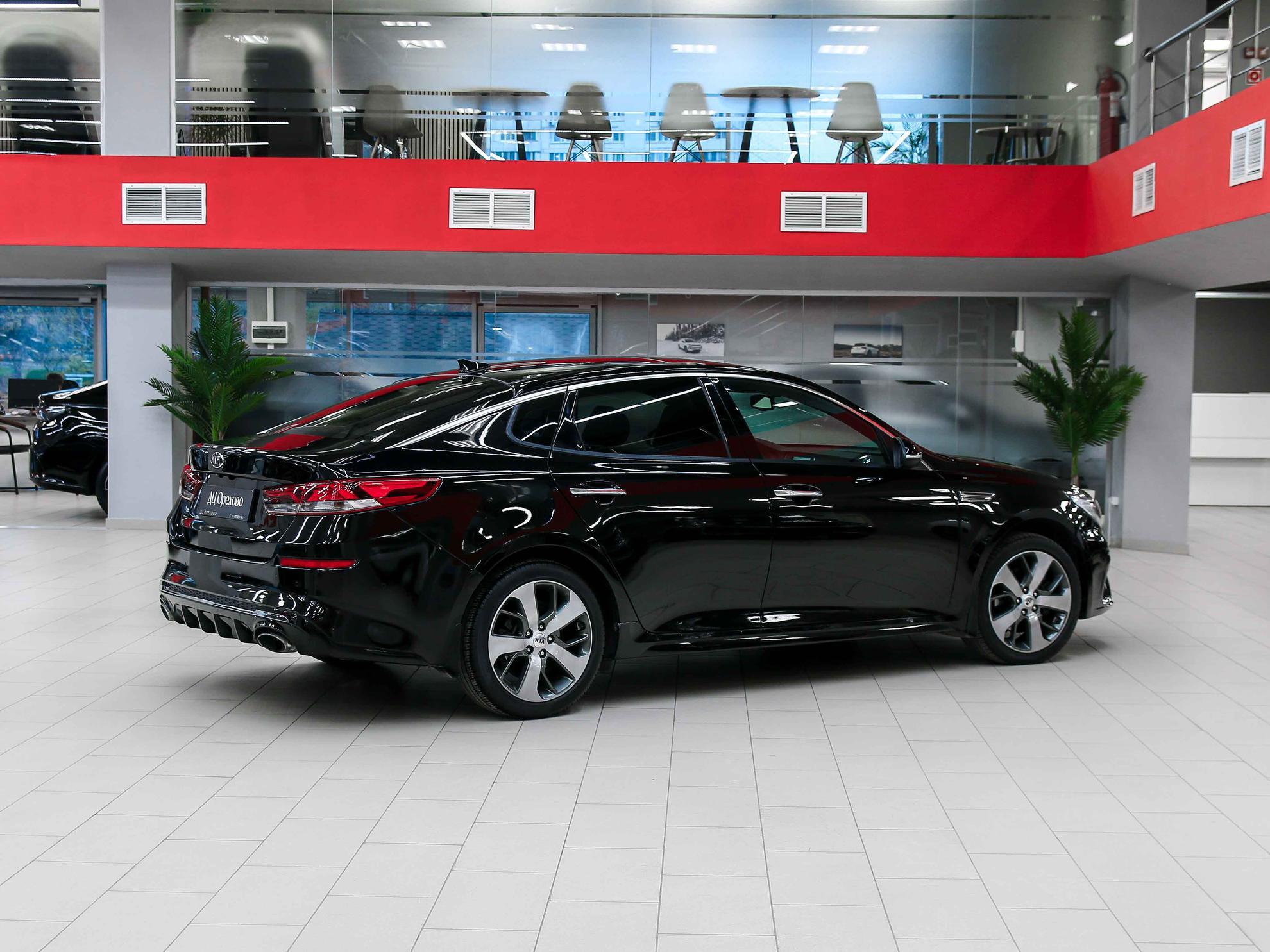 Kia Optima 2018, черный, ДЦ Орехово