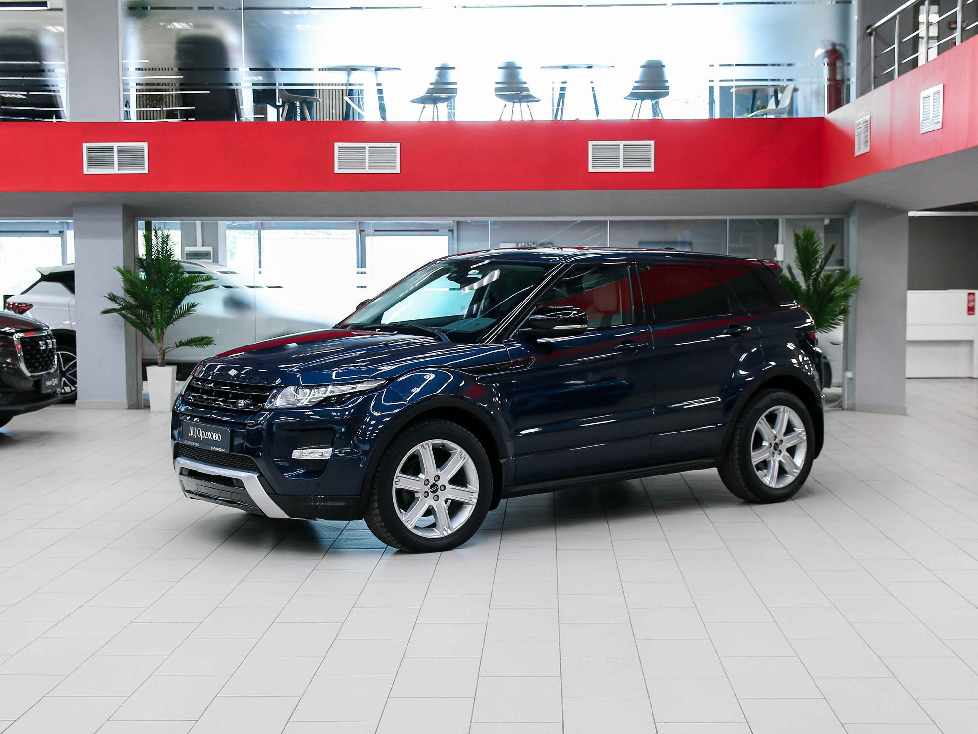 Land Rover Range Rover Evoque 2012, синий, ДЦ Орехово