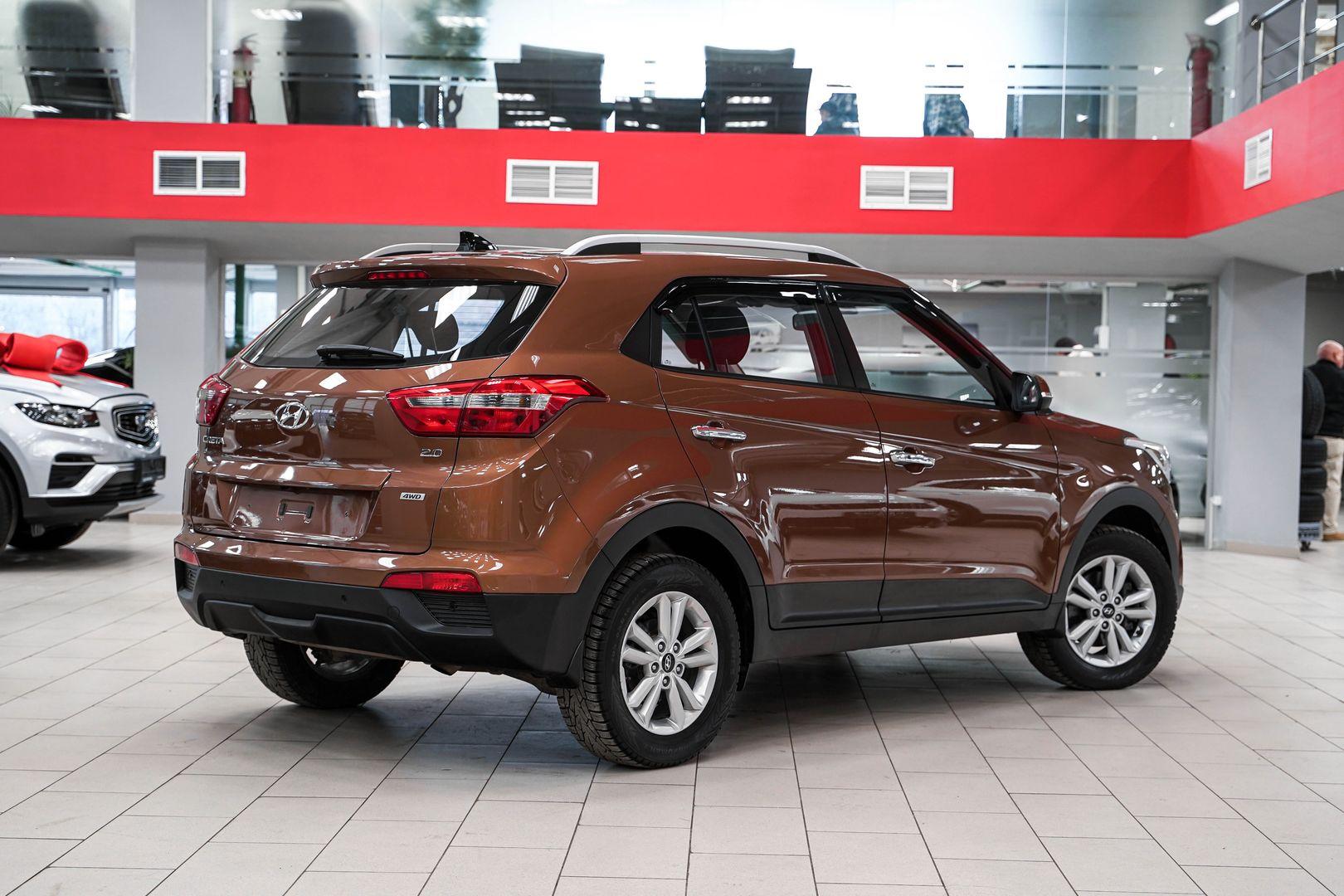 Hyundai Creta 2018, коричневый, ДЦ Орехово