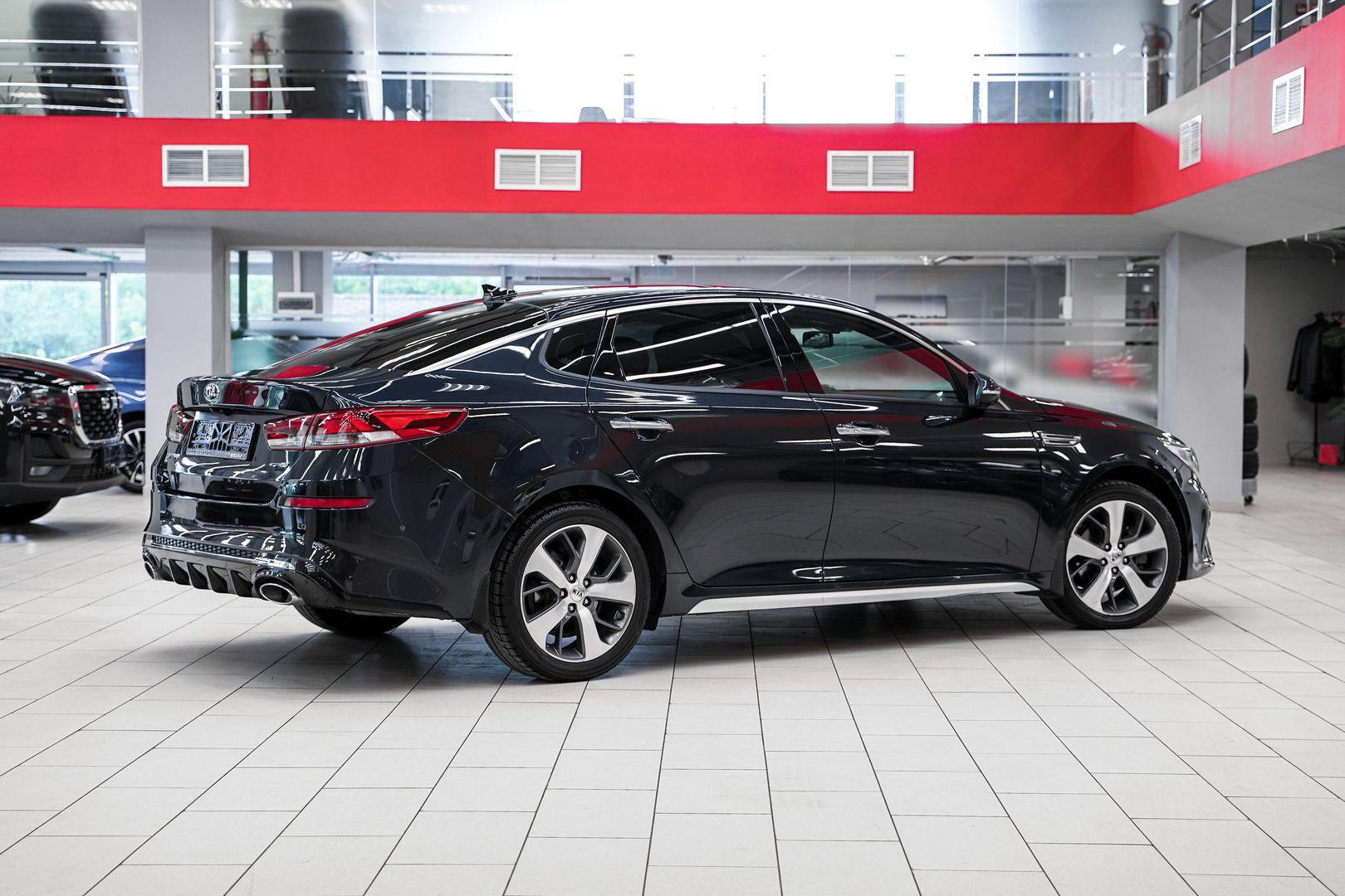 Kia Optima 2020, синий, ДЦ Орехово