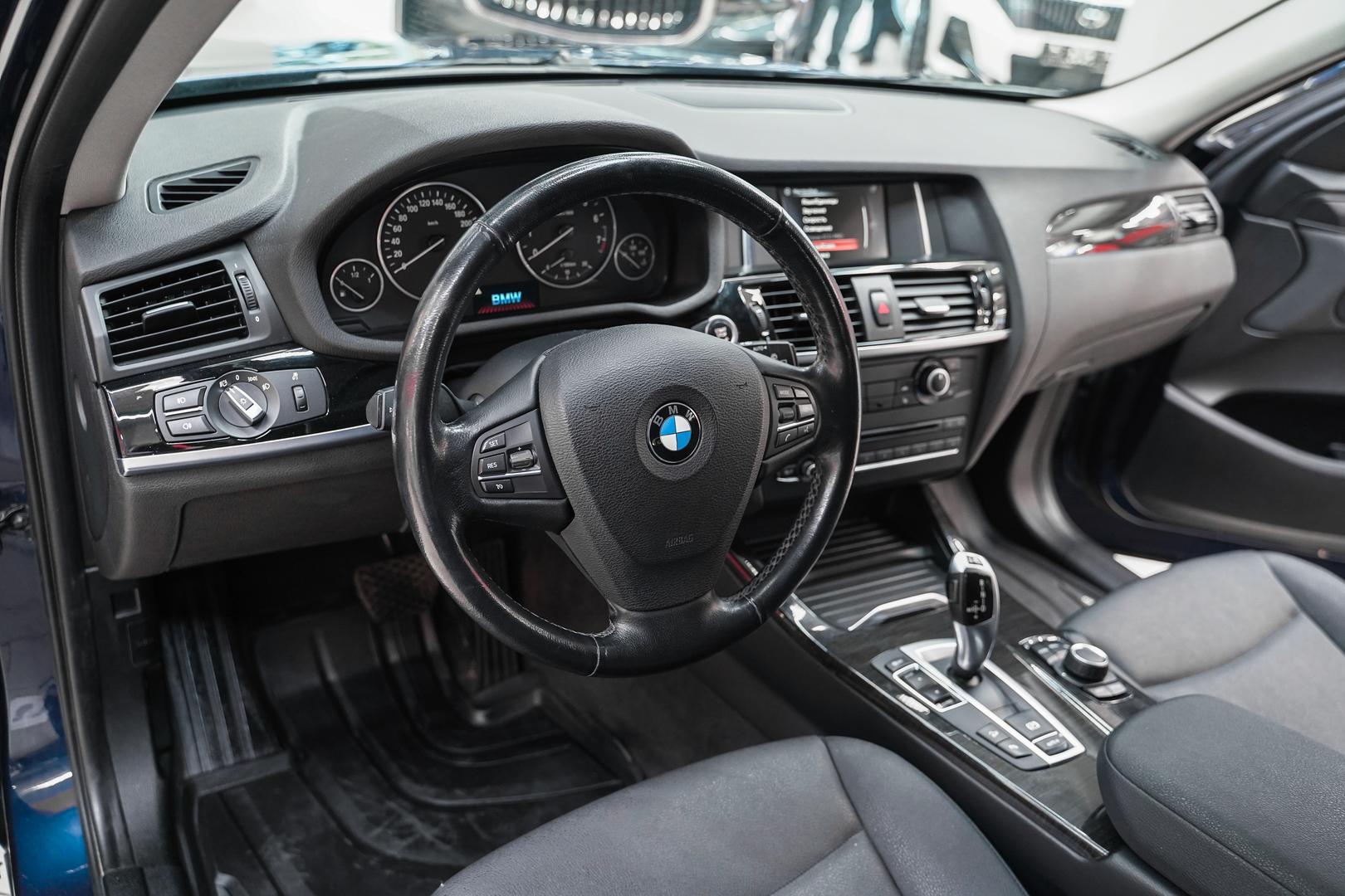 BMW X3 2014, синий, ДЦ Орехово