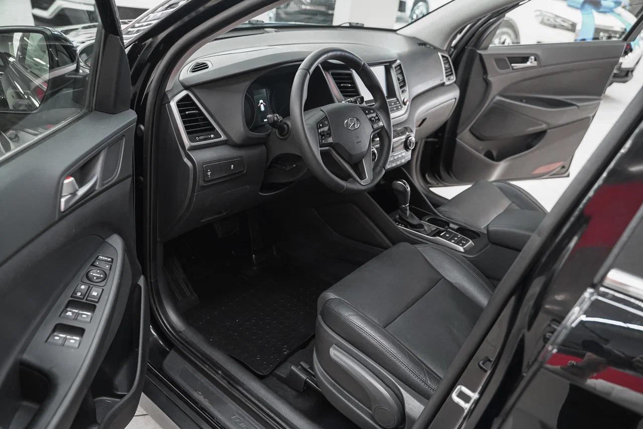 Hyundai Tucson 2017, черный, ДЦ Орехово
