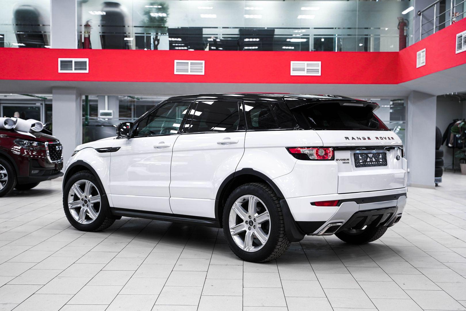 Land Rover Range Rover Evoque 2012, белый, ДЦ Орехово