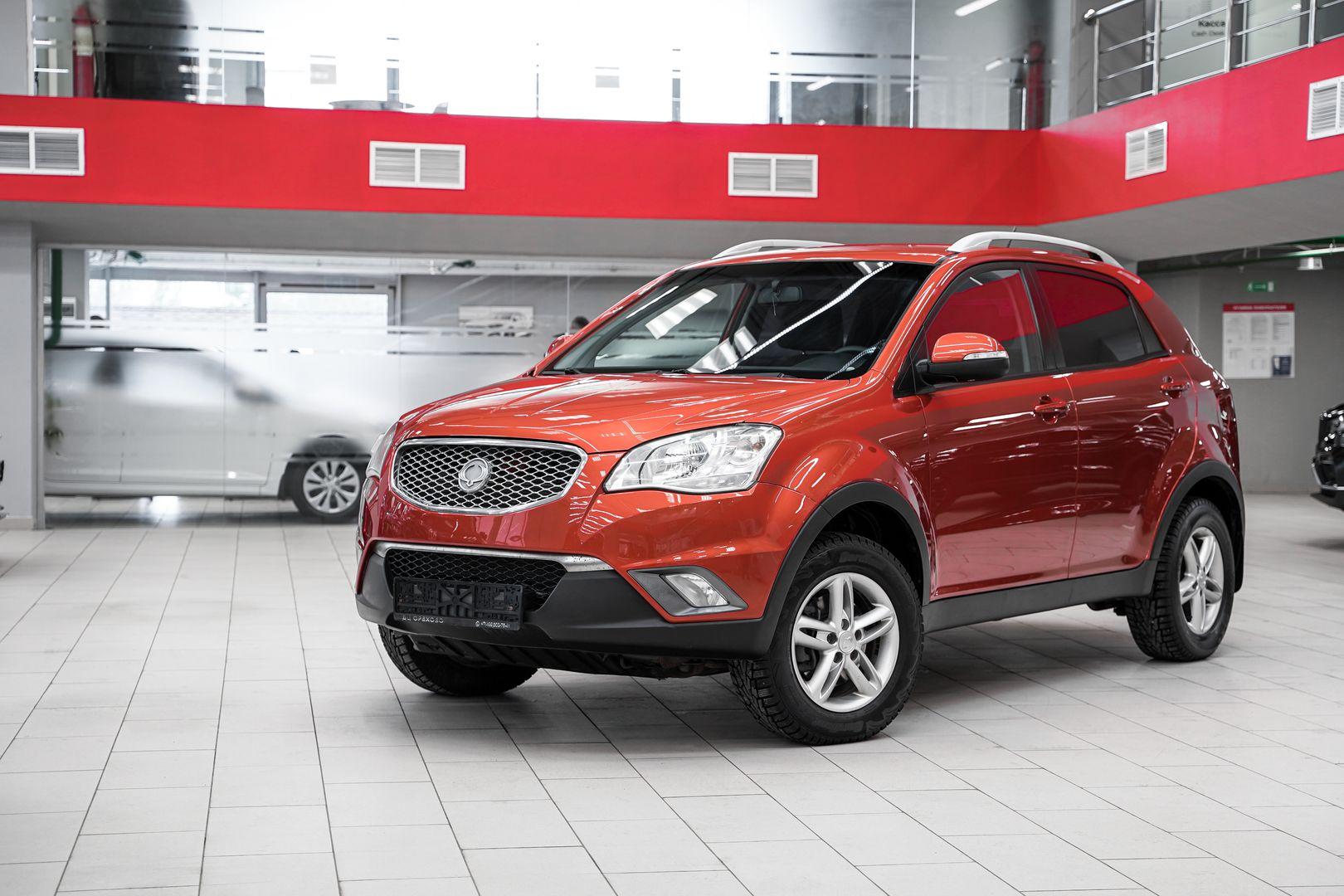 SsangYong Actyon 2012, красный, ДЦ Орехово