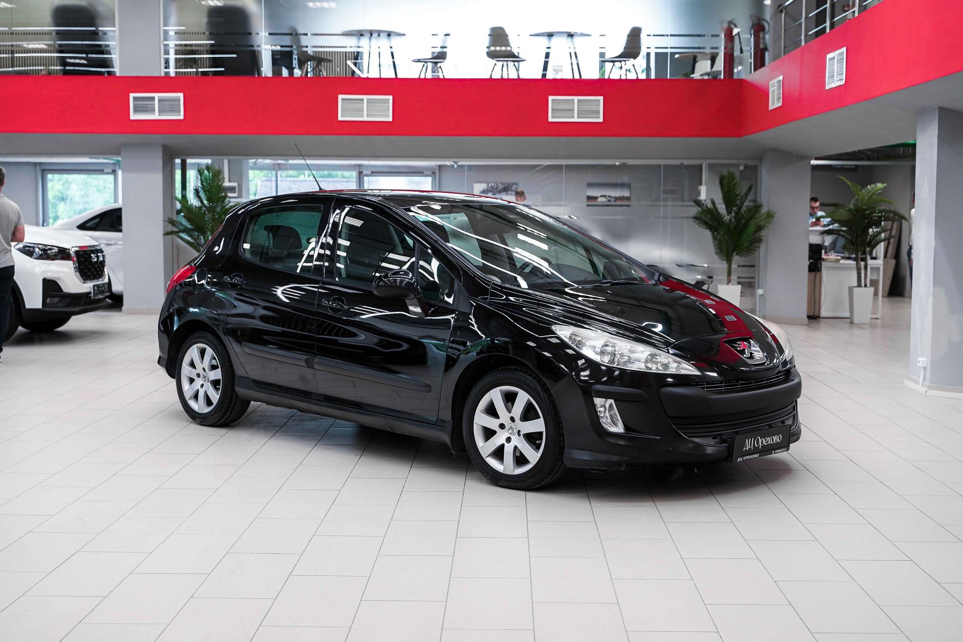 Peugeot 308 2010, черный, ДЦ Орехово