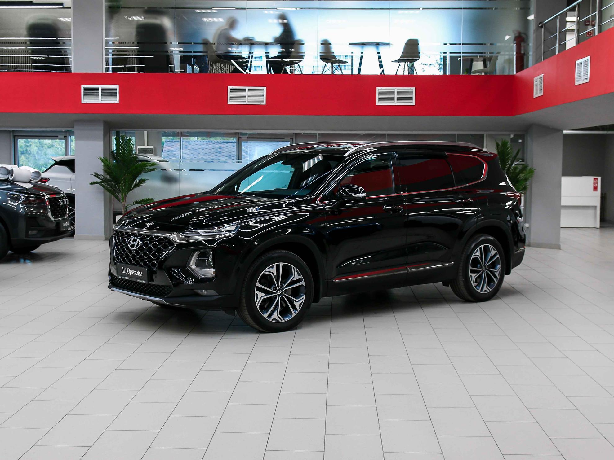 Hyundai Santa Fe 2020, черный, ДЦ Орехово