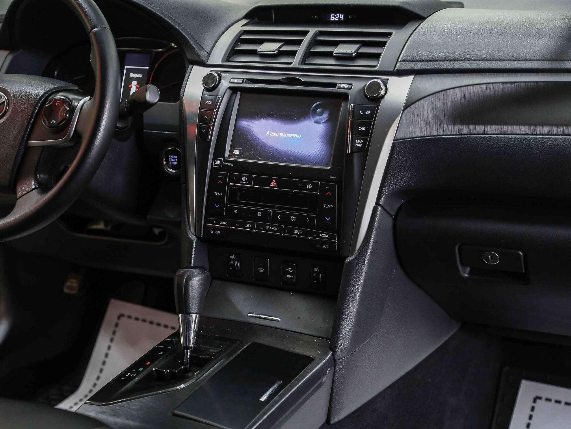 Toyota Camry 2015, черный, ДЦ Орехово