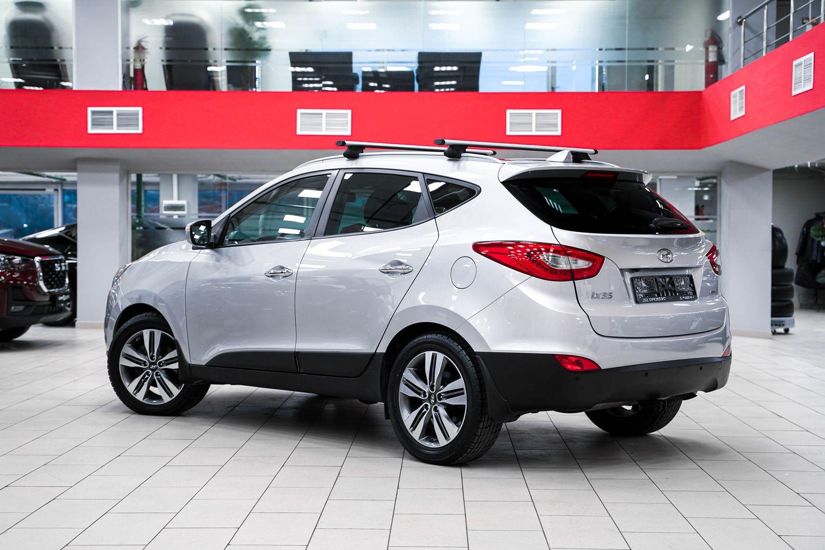 Hyundai ix35 2014, серебряный, ДЦ Орехово