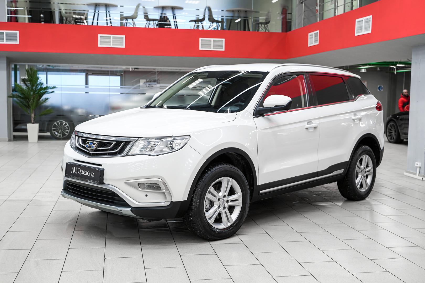 Geely Atlas 2019, белый, ДЦ Орехово