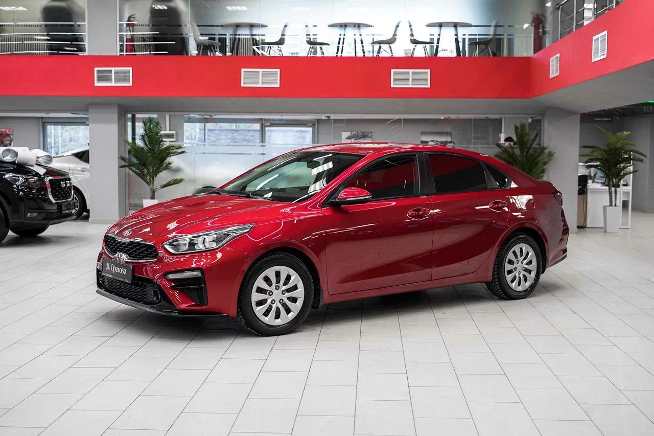 Kia Cerato 2019, красный, ДЦ Орехово