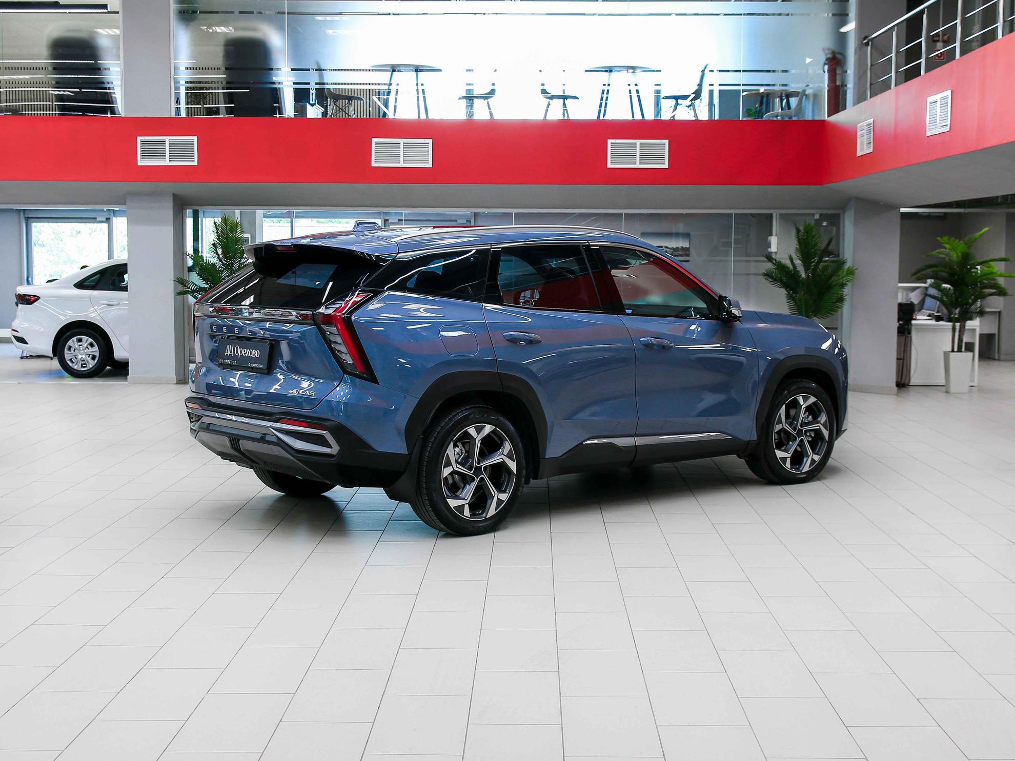 Geely Atlas 2024, синий, ДЦ Орехово