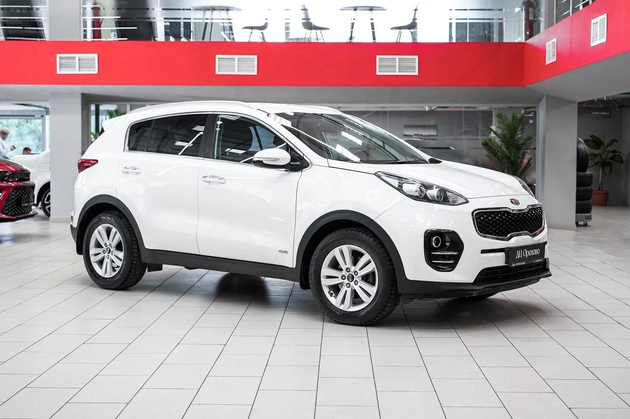 Kia Sportage 2018, белый, ДЦ Орехово