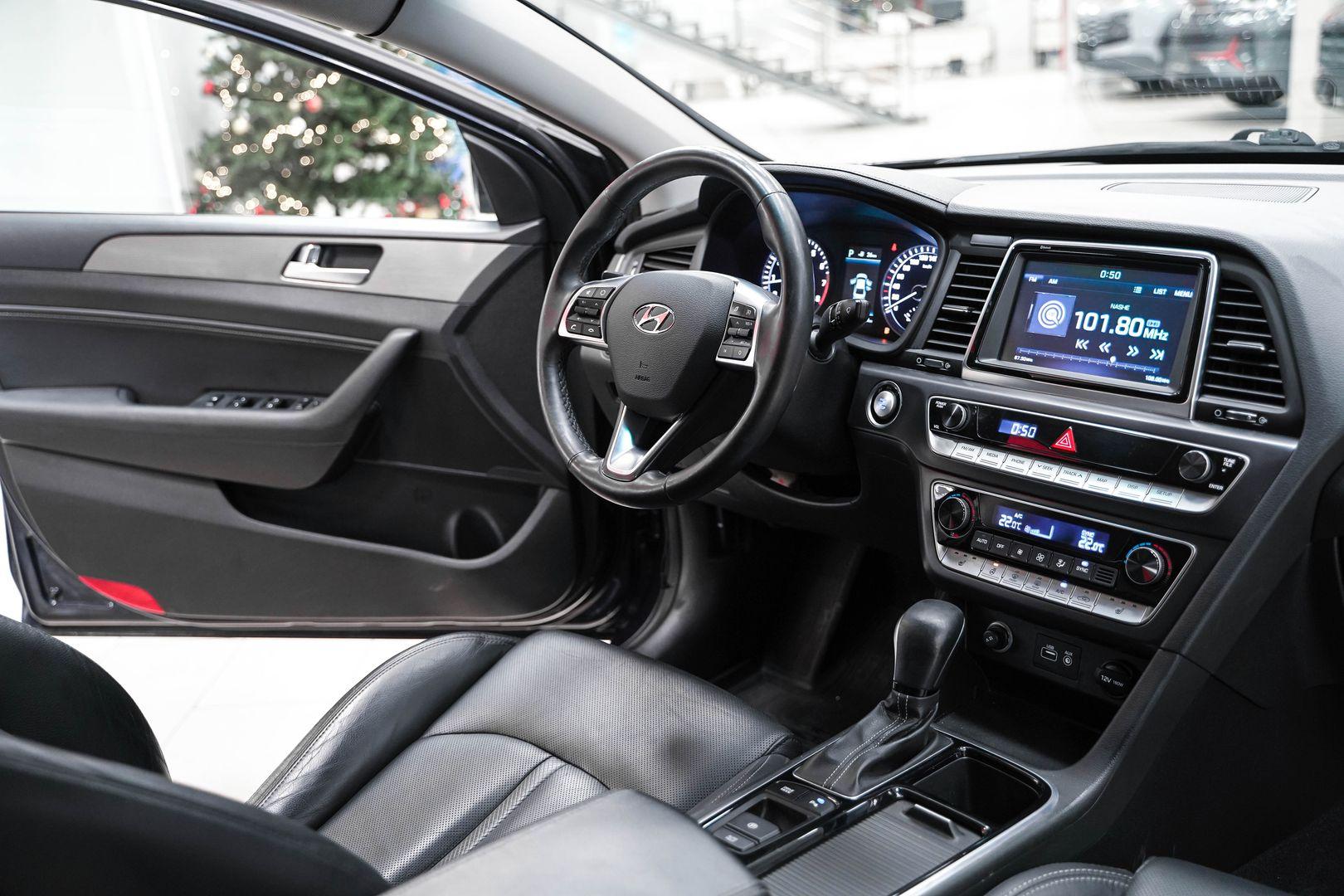 Hyundai Sonata 2018, синий, ДЦ Орехово
