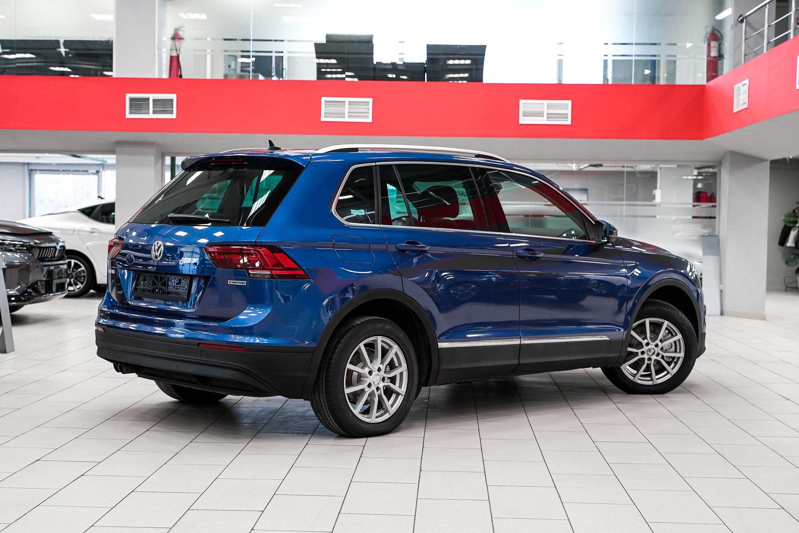 Volkswagen Tiguan 2019, синий, ДЦ Орехово