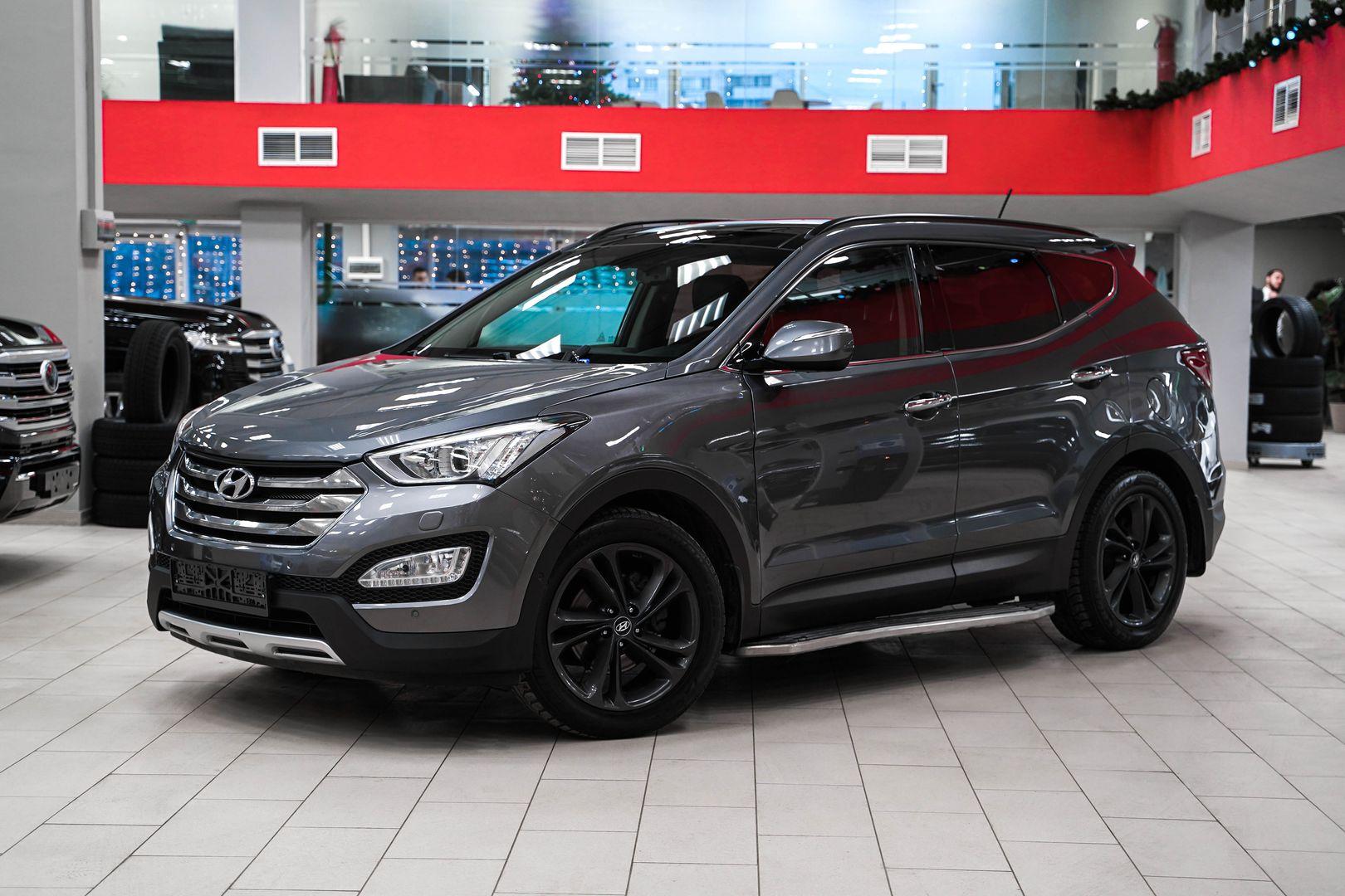 Hyundai Santa Fe 2014, серый, ДЦ Орехово