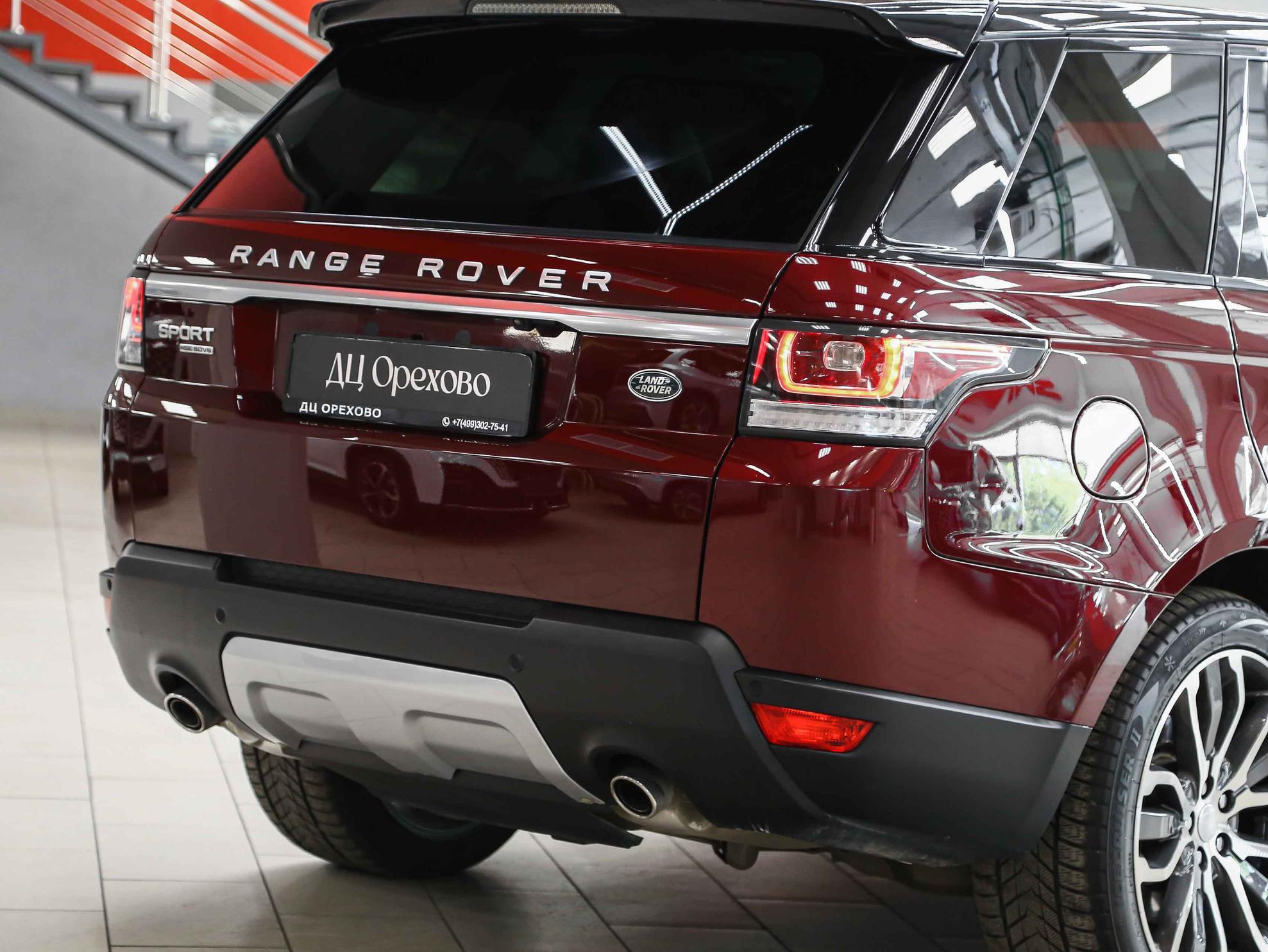 Land Rover Range Rover Sport 2015, красный, ДЦ Орехово