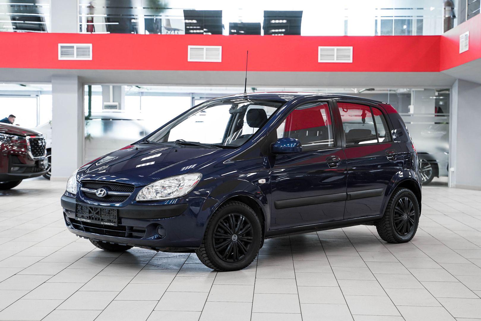Hyundai Getz 2007, синий, ДЦ Орехово