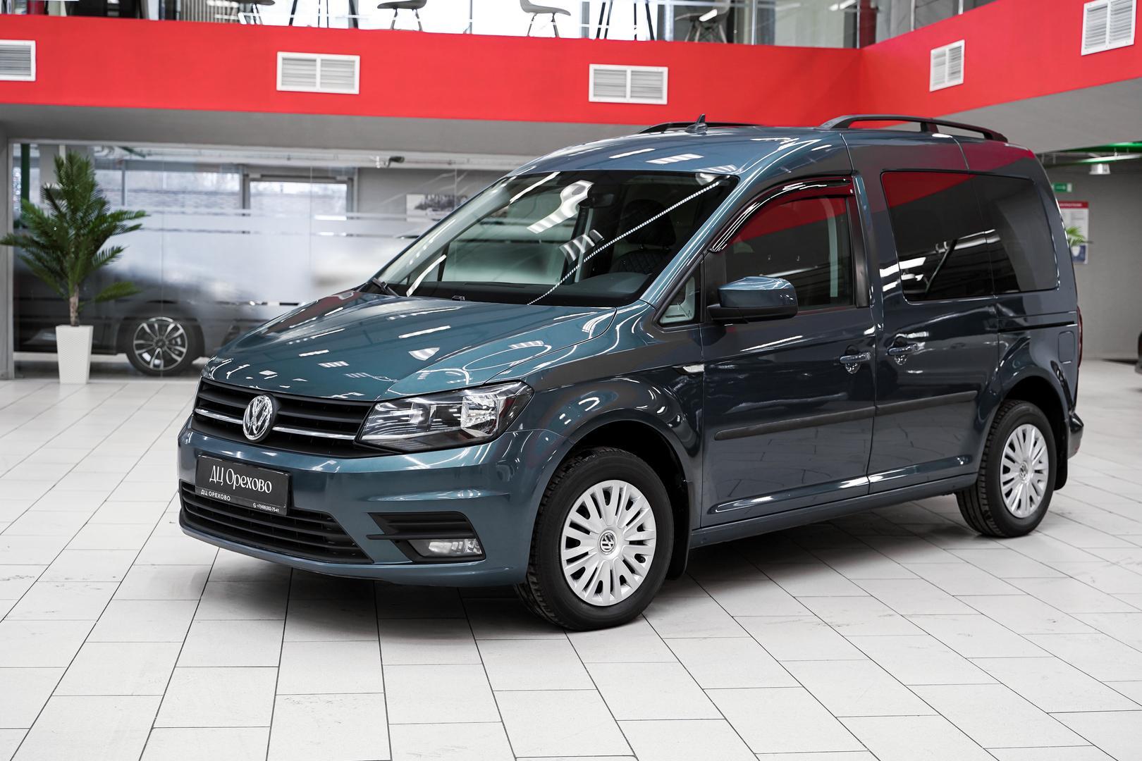 Volkswagen Caddy 2018, зеленый, ДЦ Орехово