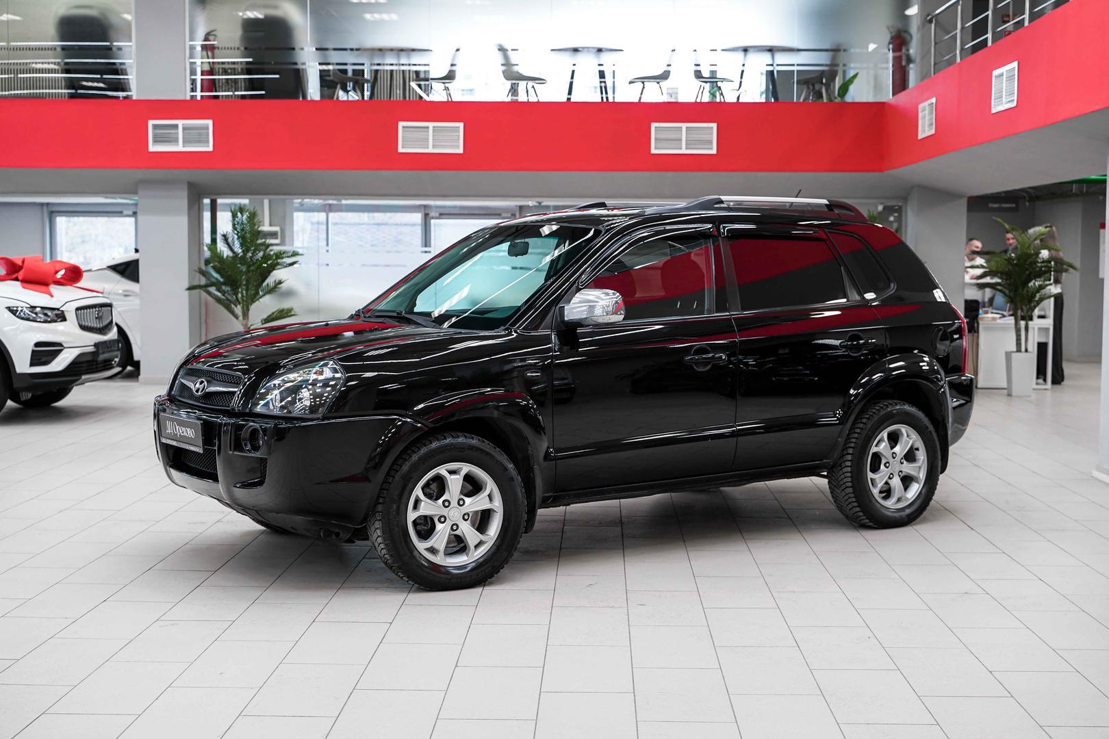 Hyundai Tucson 2008, черный, ДЦ Орехово
