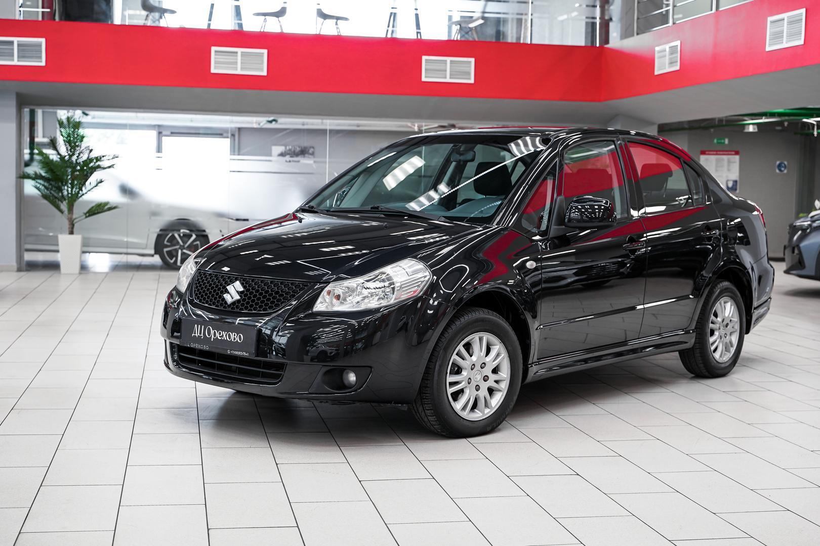 Suzuki SX4 2008, черный, ДЦ Орехово