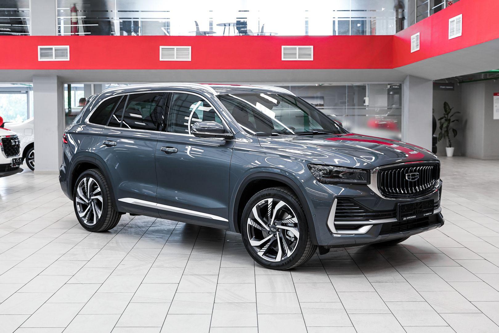 Geely Monjaro 2024, серый, ДЦ Орехово