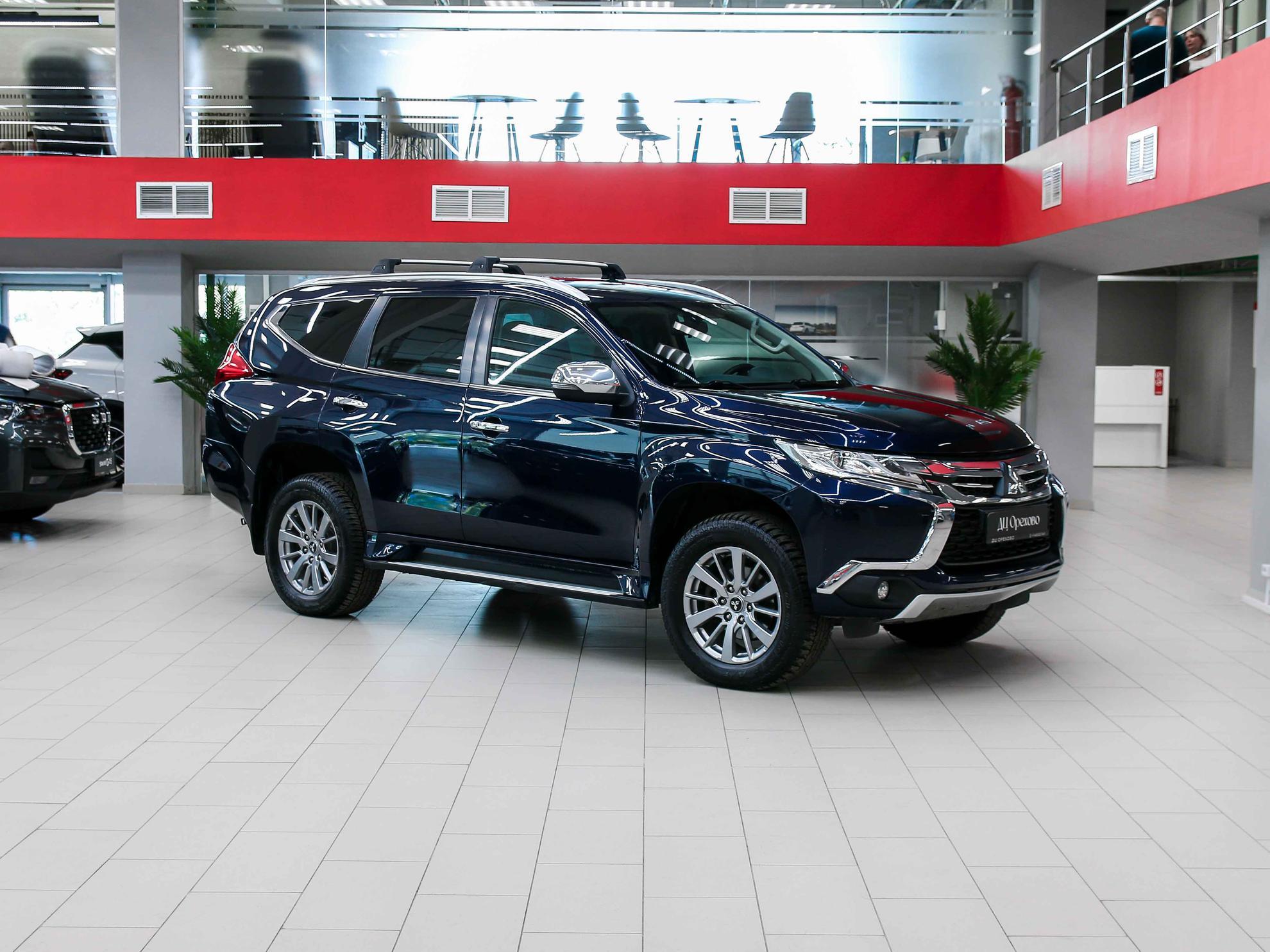 Mitsubishi Pajero Sport 2017, синий, ДЦ Орехово