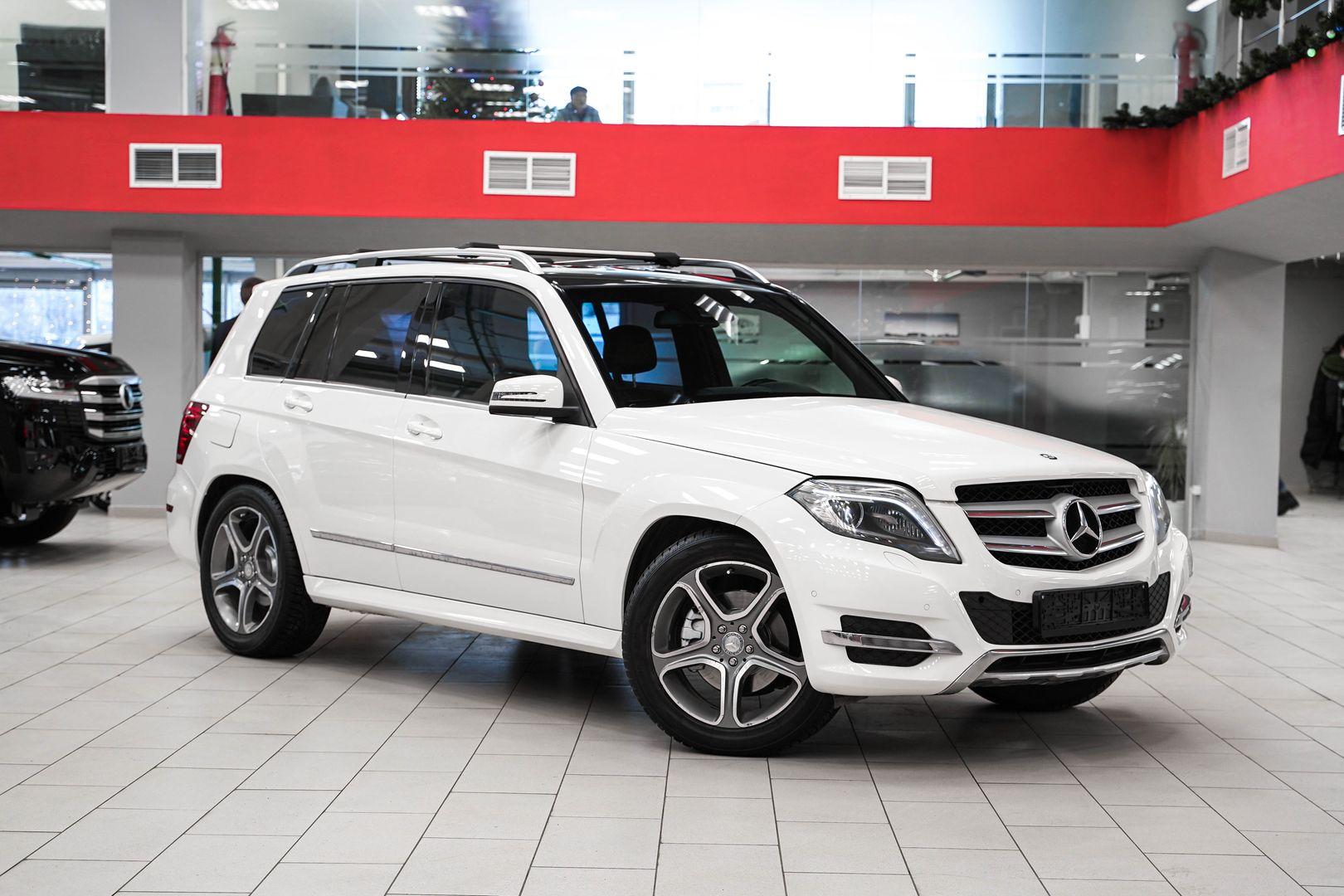 Mercedes-Benz GLK-Класс 2012, белый, ДЦ Орехово