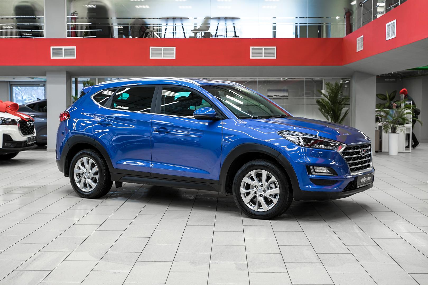 Hyundai Tucson 2019, синий, ДЦ Орехово