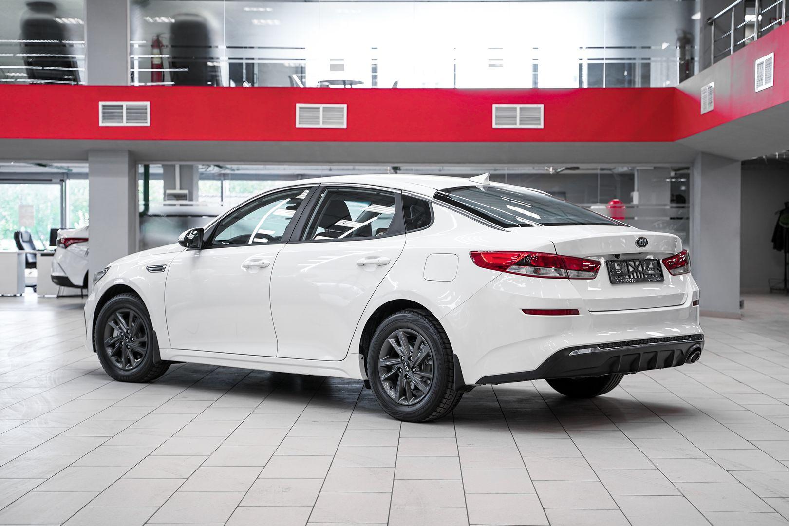 Kia Optima 2019, белый, ДЦ Орехово