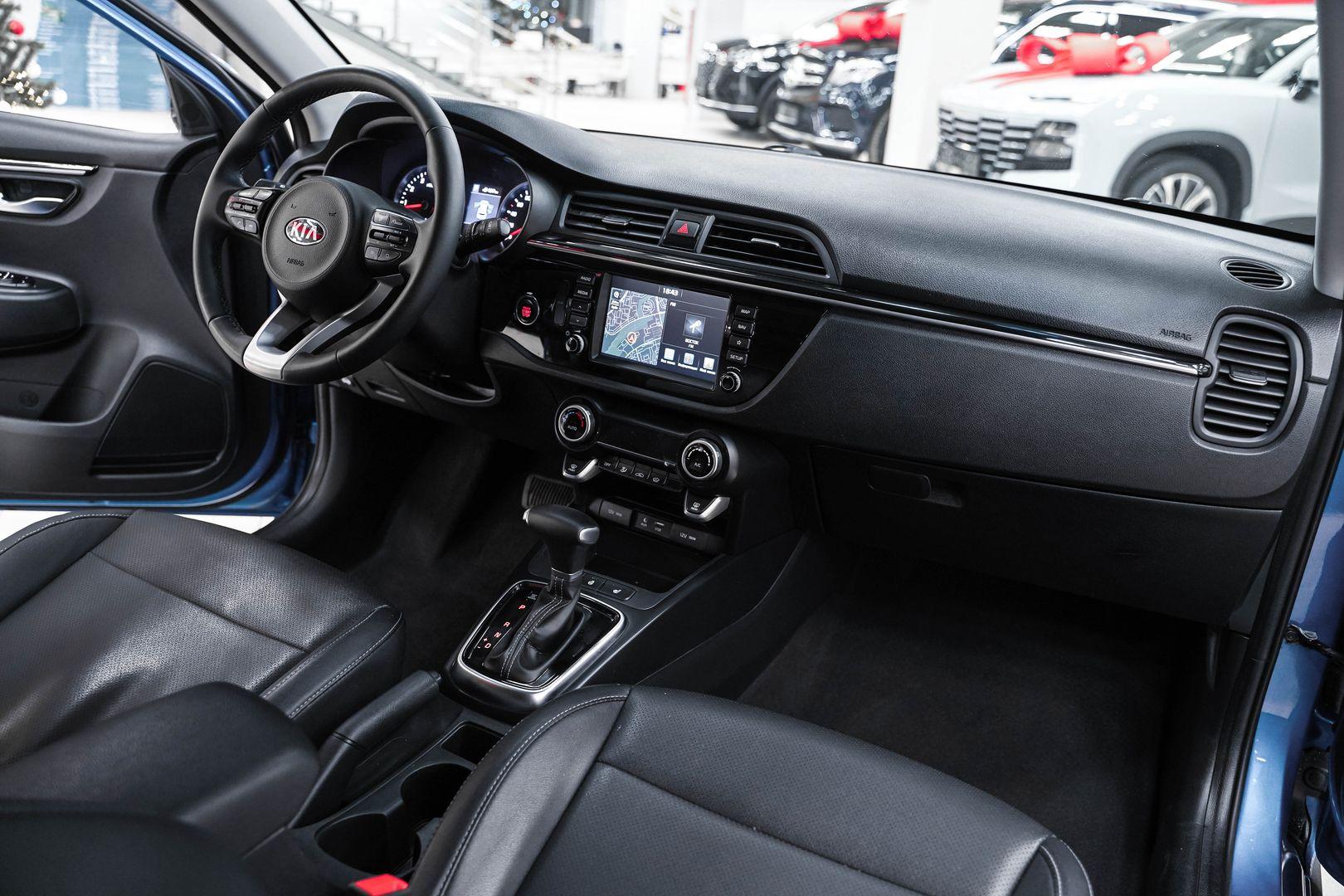 Kia Rio X-Line 2019, синий, ДЦ Орехово