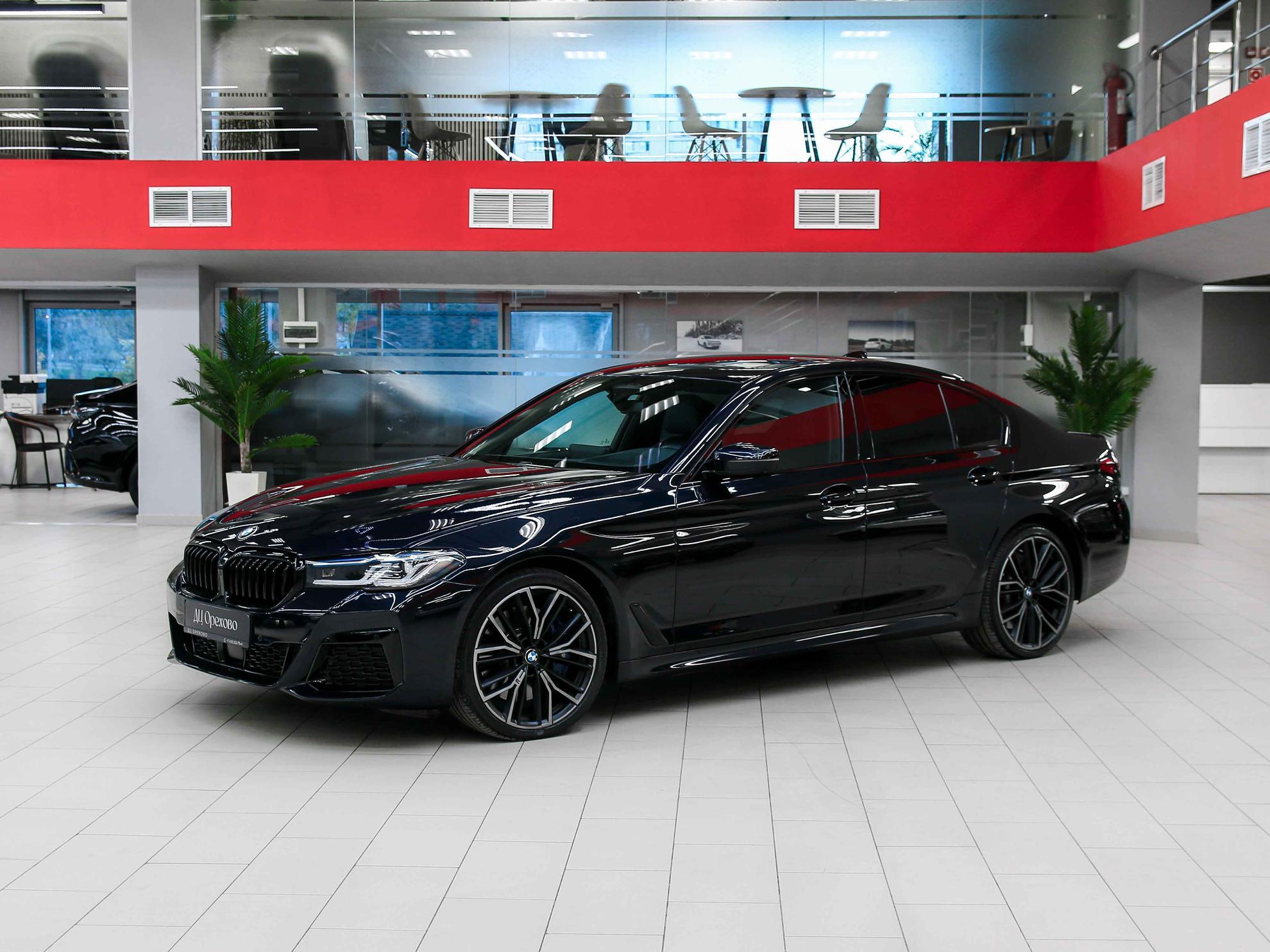 BMW 5 серии 2020, черный, ДЦ Орехово