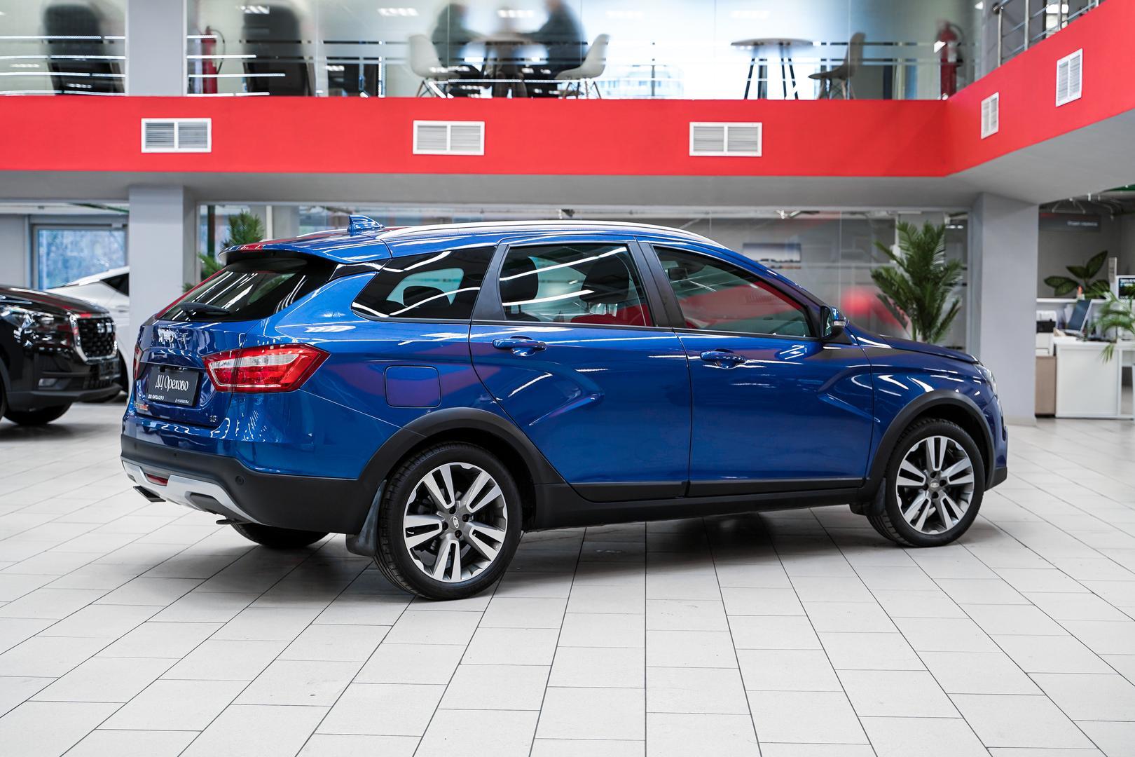 LADA (ВАЗ) Vesta 2020, синий, ДЦ Орехово