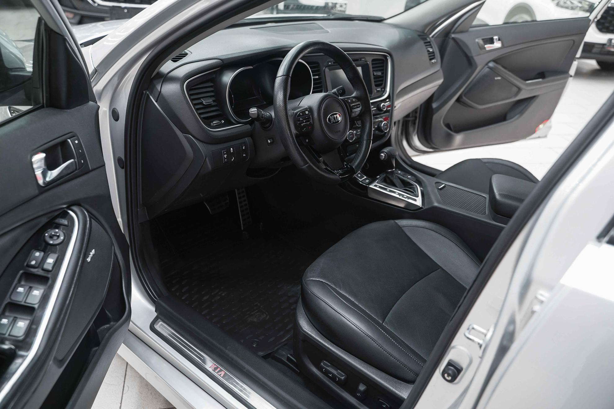 Kia Optima 2014, серебряный, ДЦ Орехово