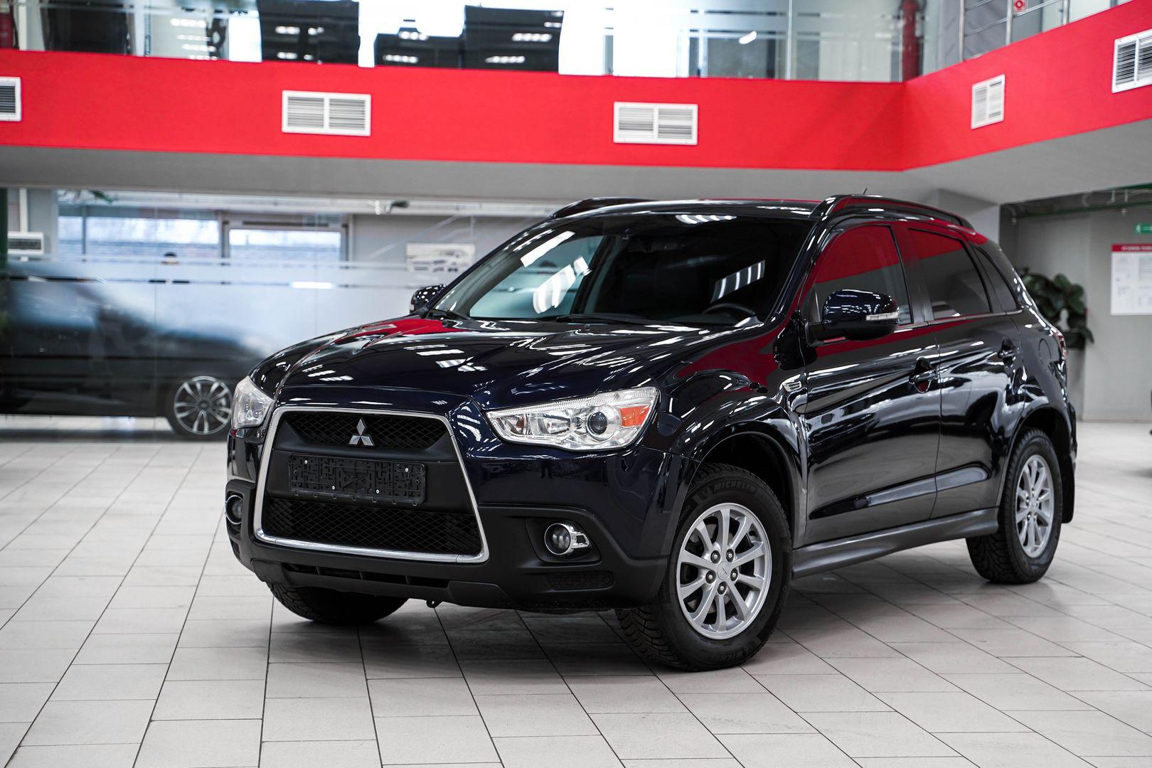 Mitsubishi ASX 2011, синий, ДЦ Орехово
