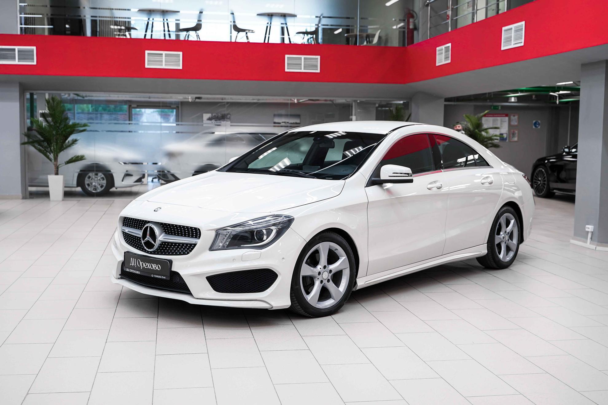 Mercedes-Benz CLA 2014, белый, ДЦ Орехово