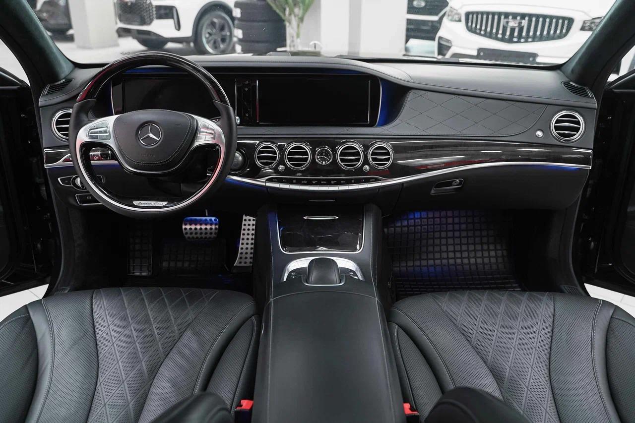 Mercedes-Benz S-Класс 2014, черный, ДЦ Орехово