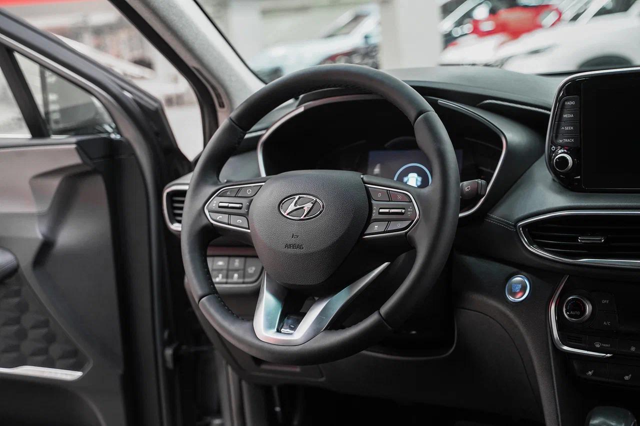 Hyundai Santa Fe 2019, серый, ДЦ Орехово
