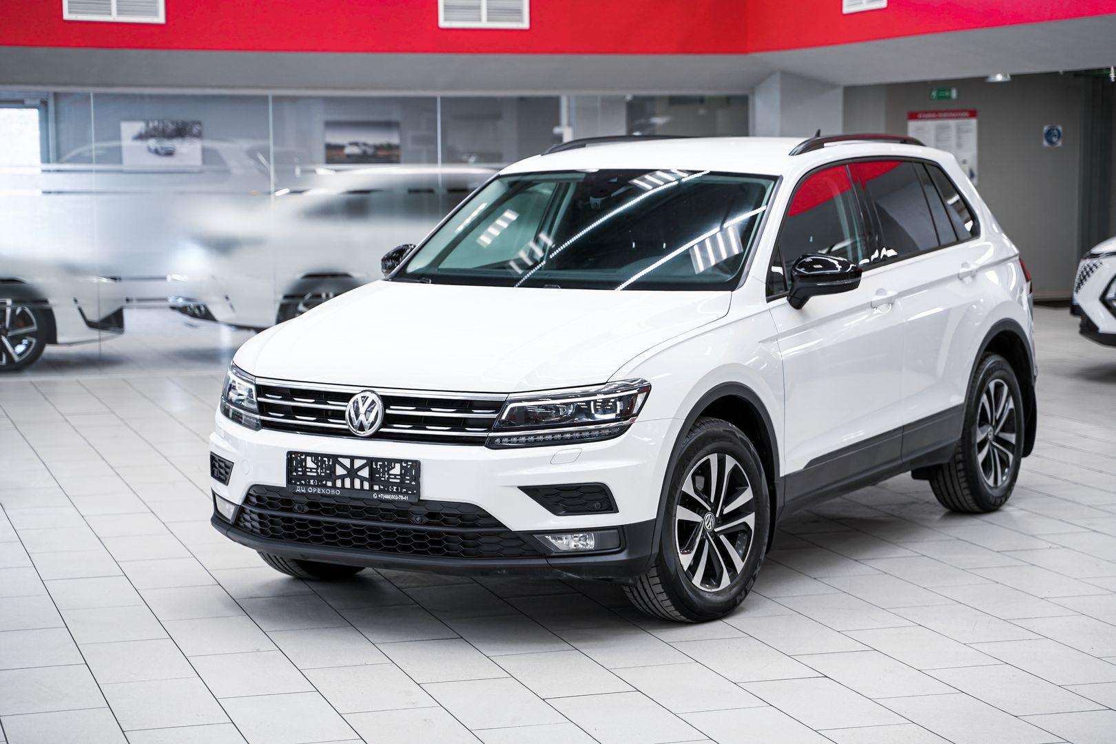 Volkswagen Tiguan 2020, белый, ДЦ Орехово