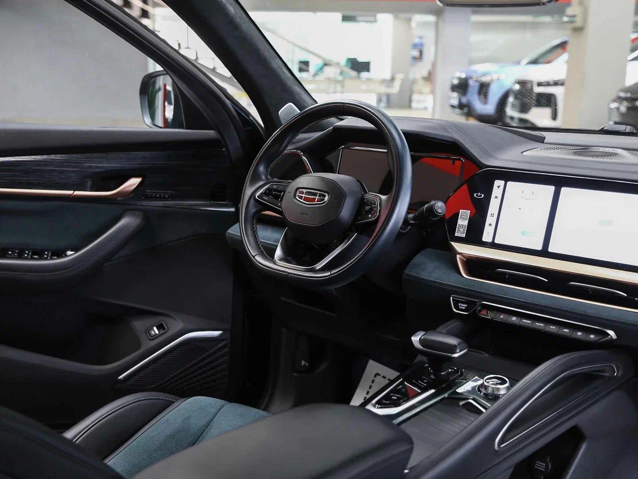 Geely Monjaro 2023, синий, ДЦ Орехово