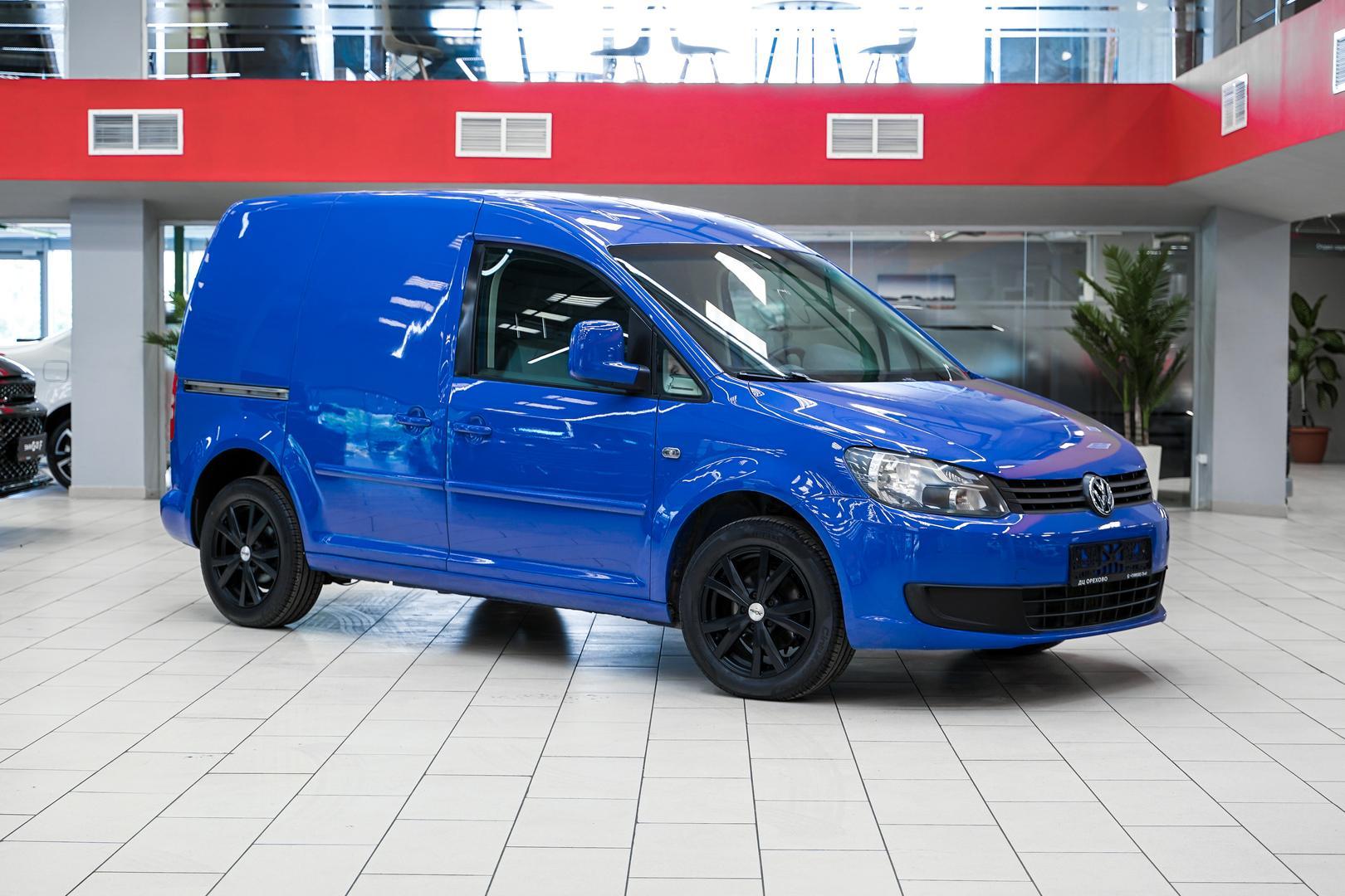Volkswagen Caddy 2010, синий, ДЦ Орехово