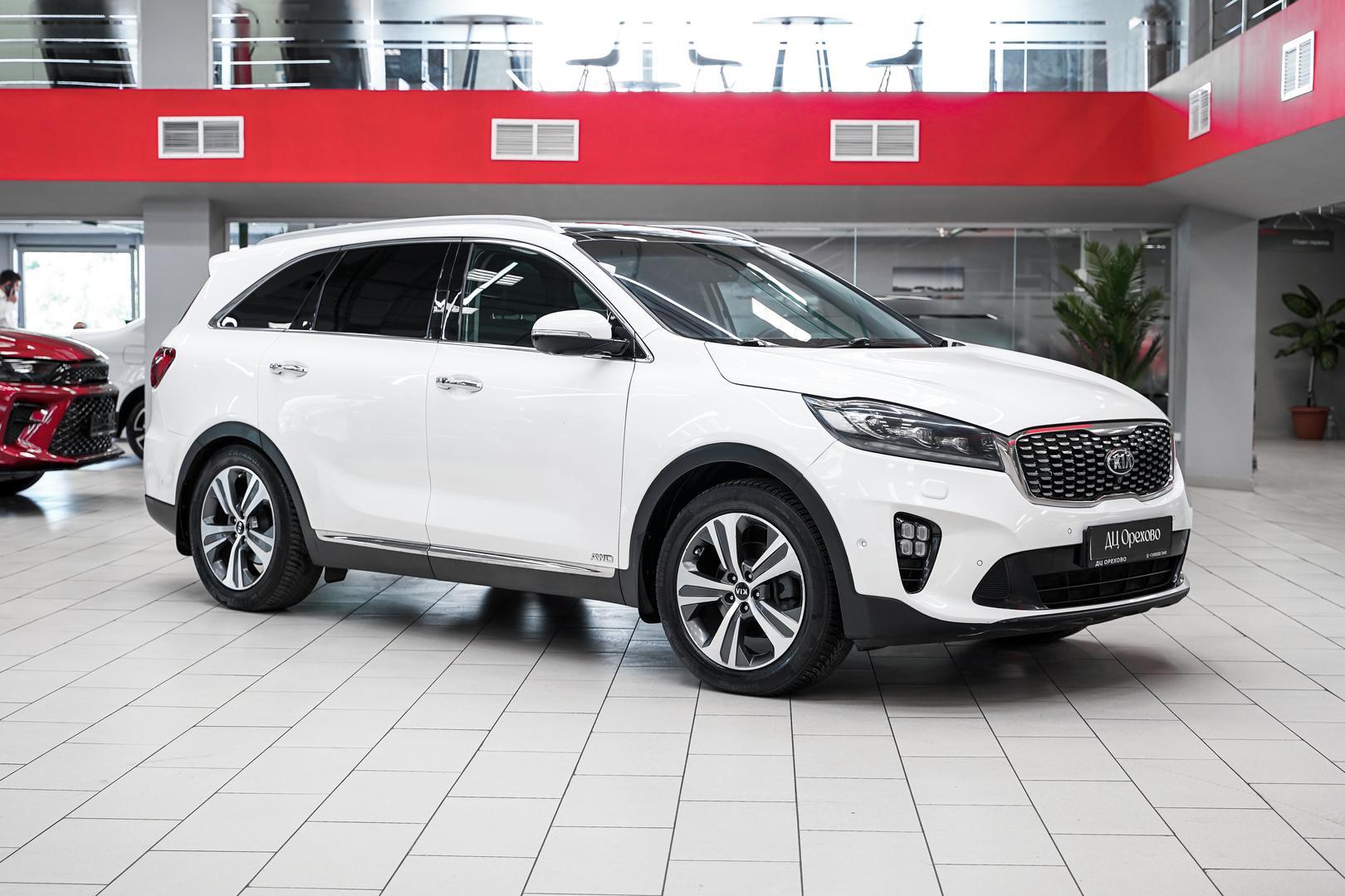 Kia Sorento 2018, белый, ДЦ Орехово