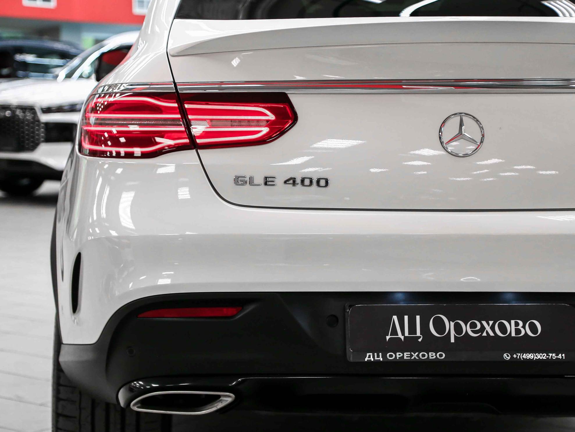 Mercedes-Benz GLE Coupe 2018, белый, ДЦ Орехово