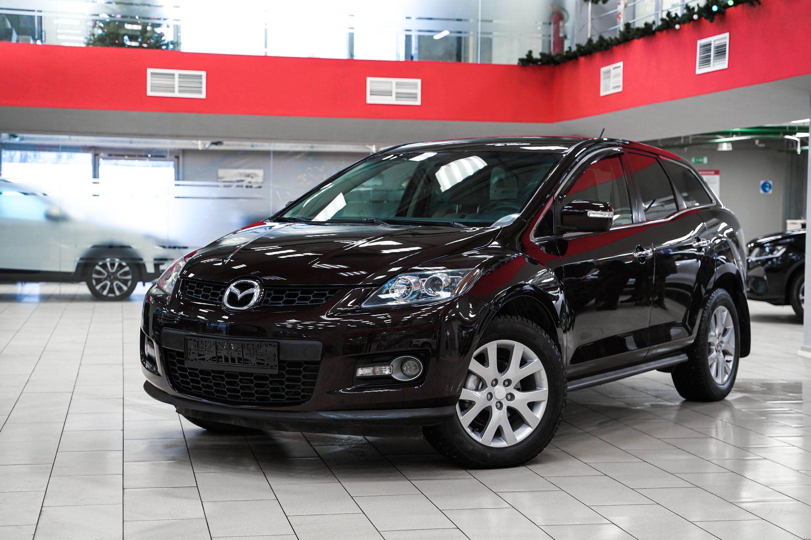 Mazda CX-7 2007, пурпурный, ДЦ Орехово