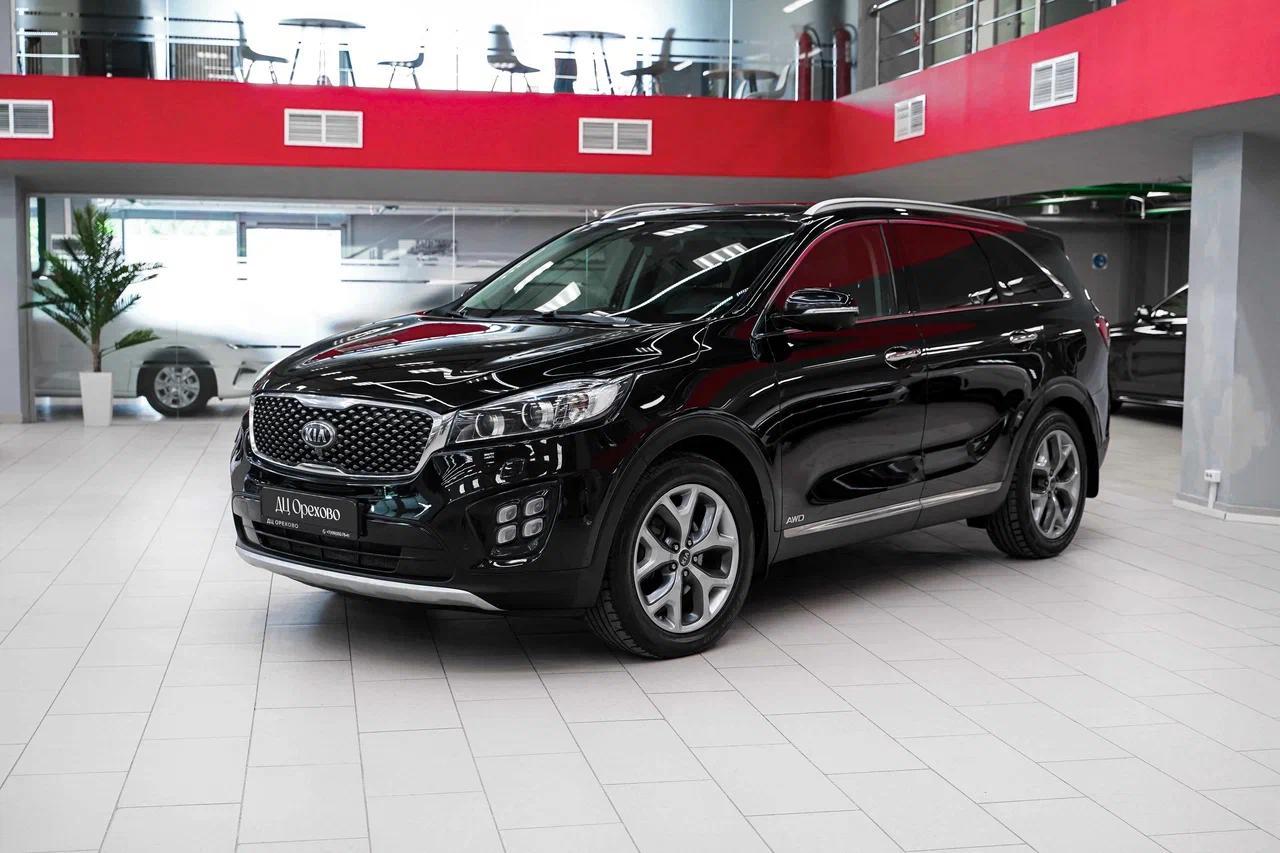 Kia Sorento 2016, черный, ДЦ Орехово