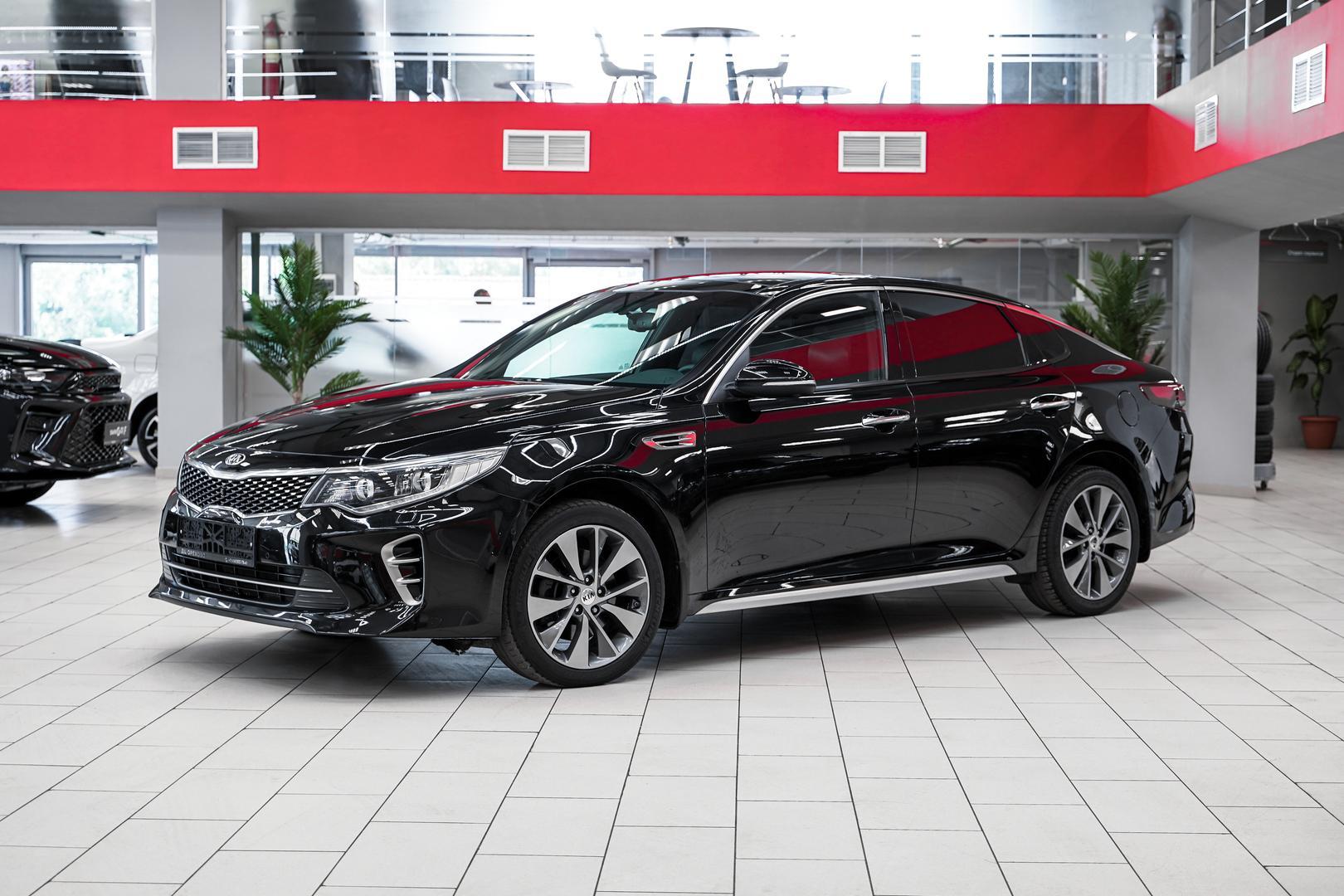 Kia Optima 2017, черный, ДЦ Орехово
