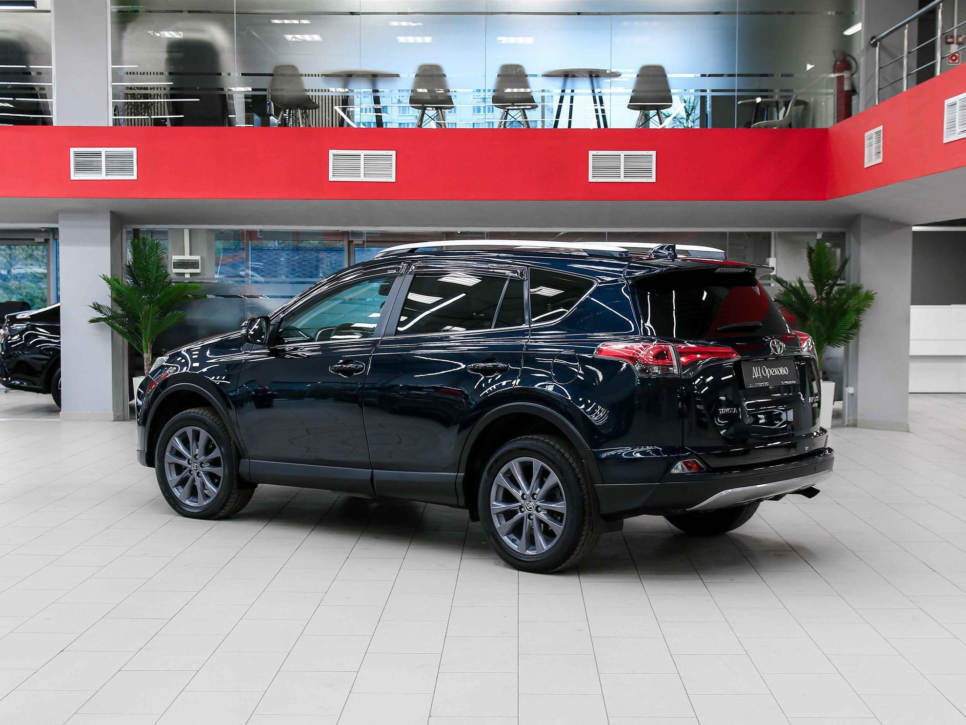 Toyota RAV4 2019, синий, ДЦ Орехово