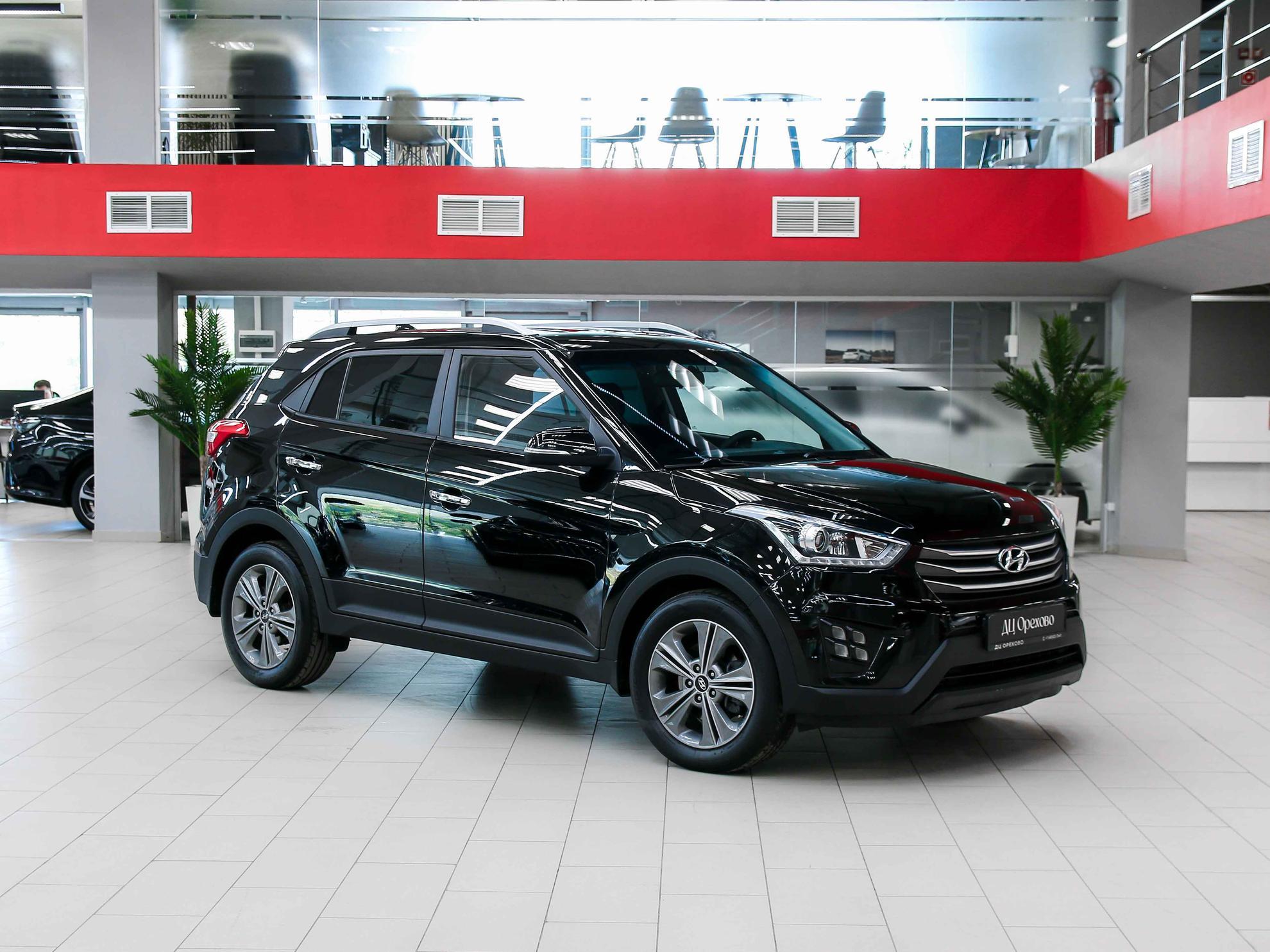 Hyundai Creta 2016, черный, ДЦ Орехово